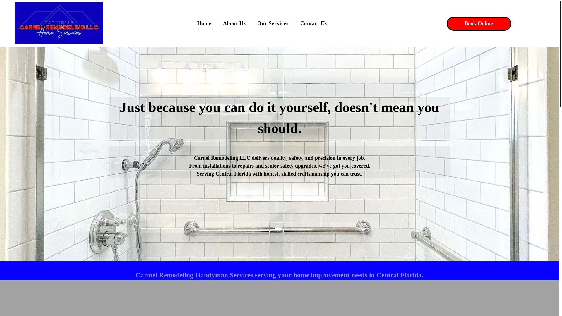 website screenshot of https://carnelremodelingllc.com/