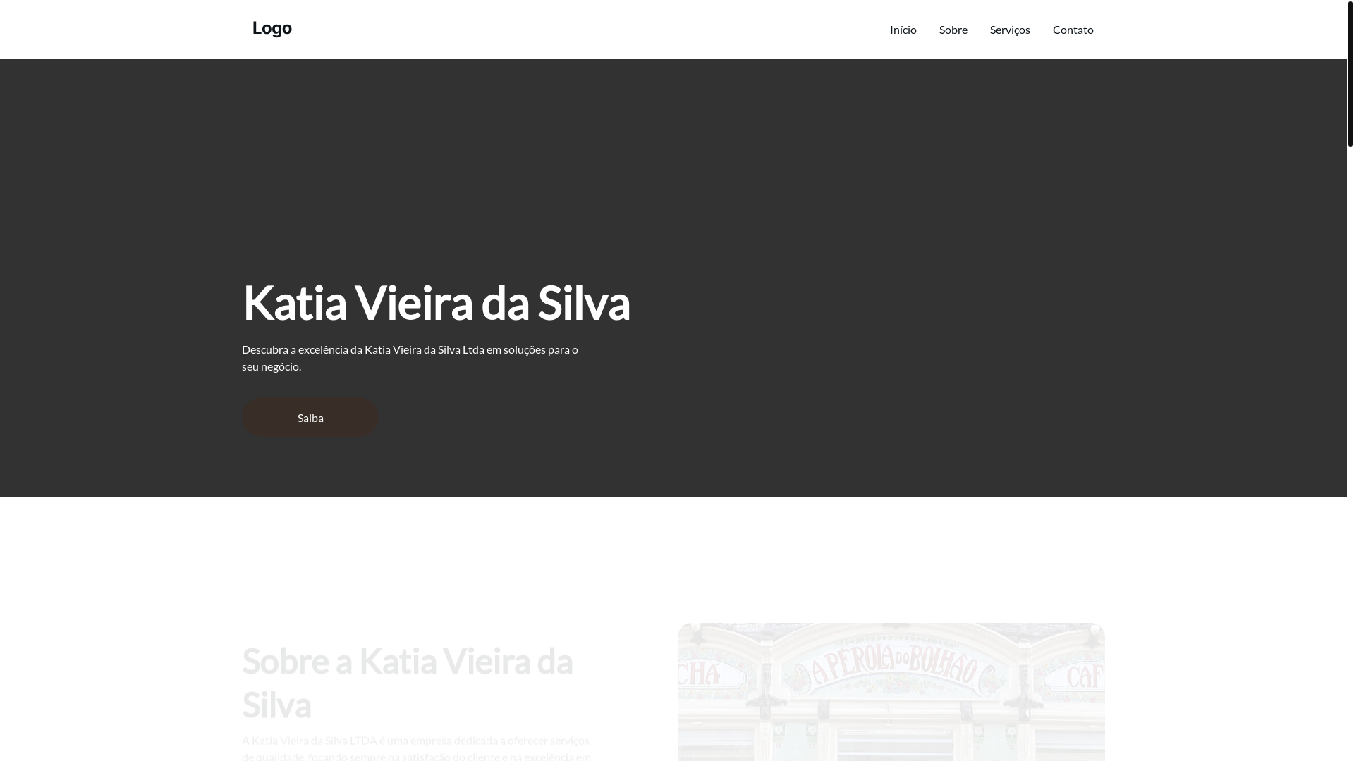 website screenshot of https://katiavieiraltda.shop/