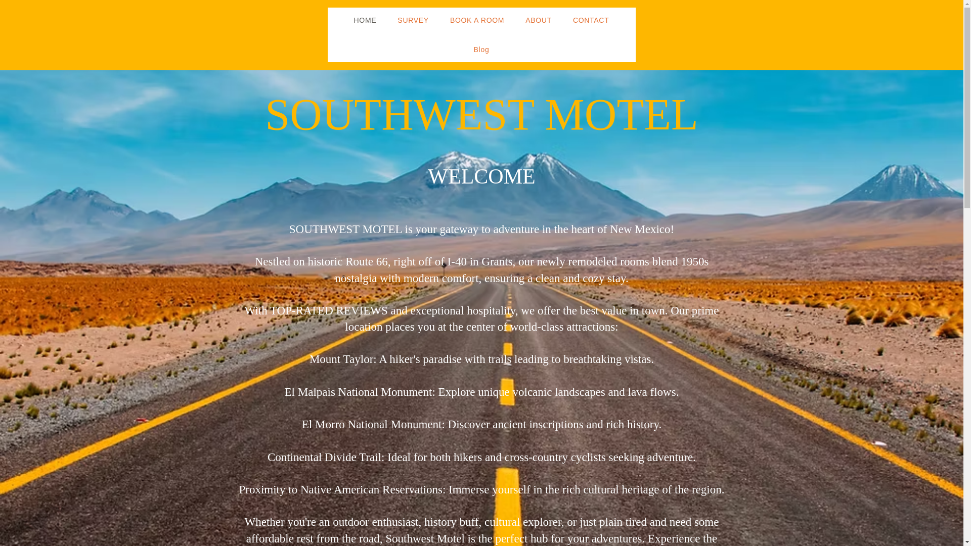 website screenshot of https://southwestmotelroute66.com/