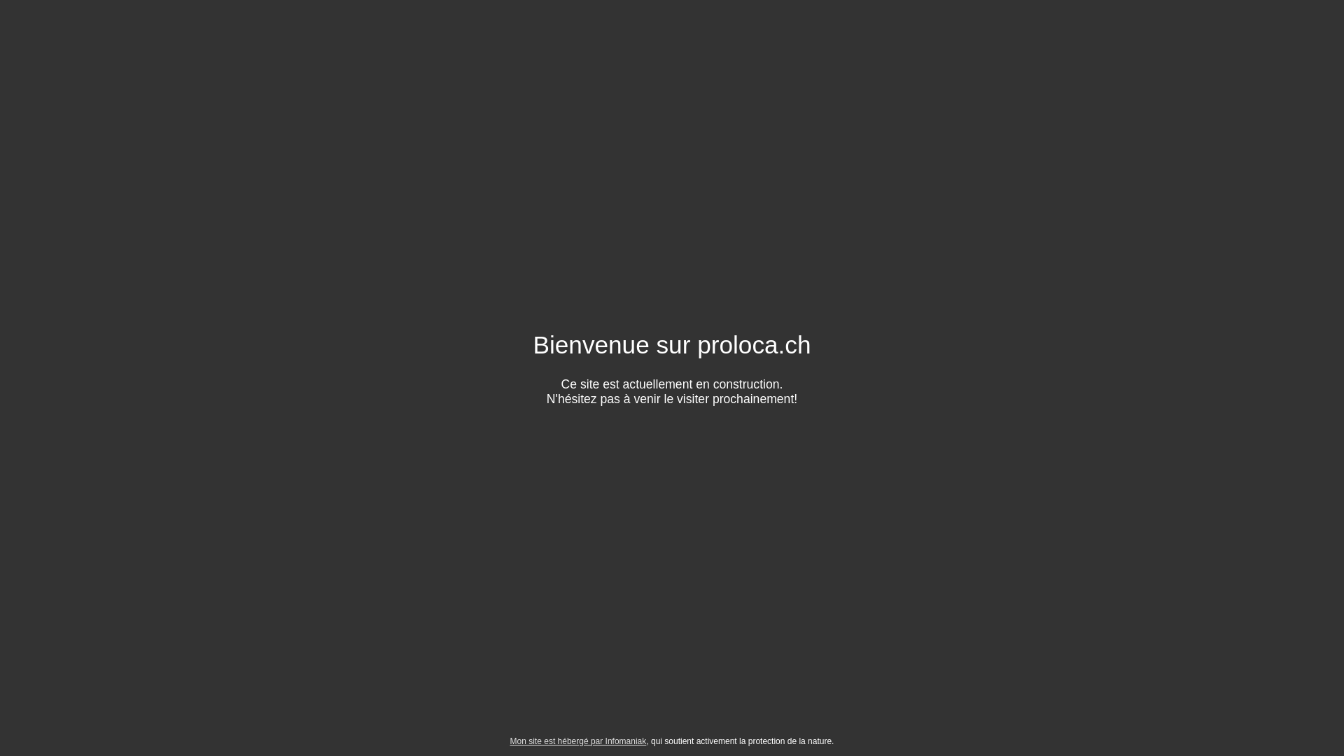 website screenshot of https://proloca.ch/