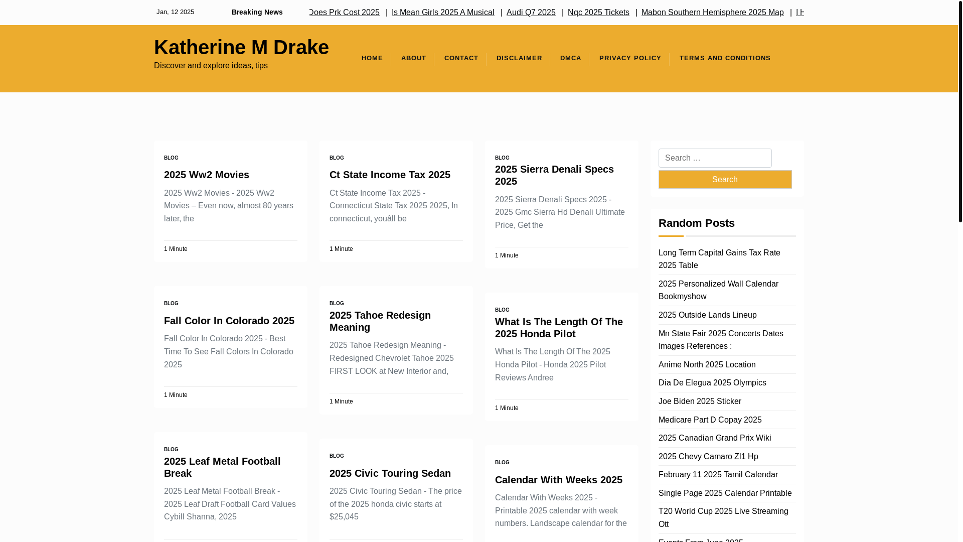 website screenshot of https://katherinemdraket.pages.dev/