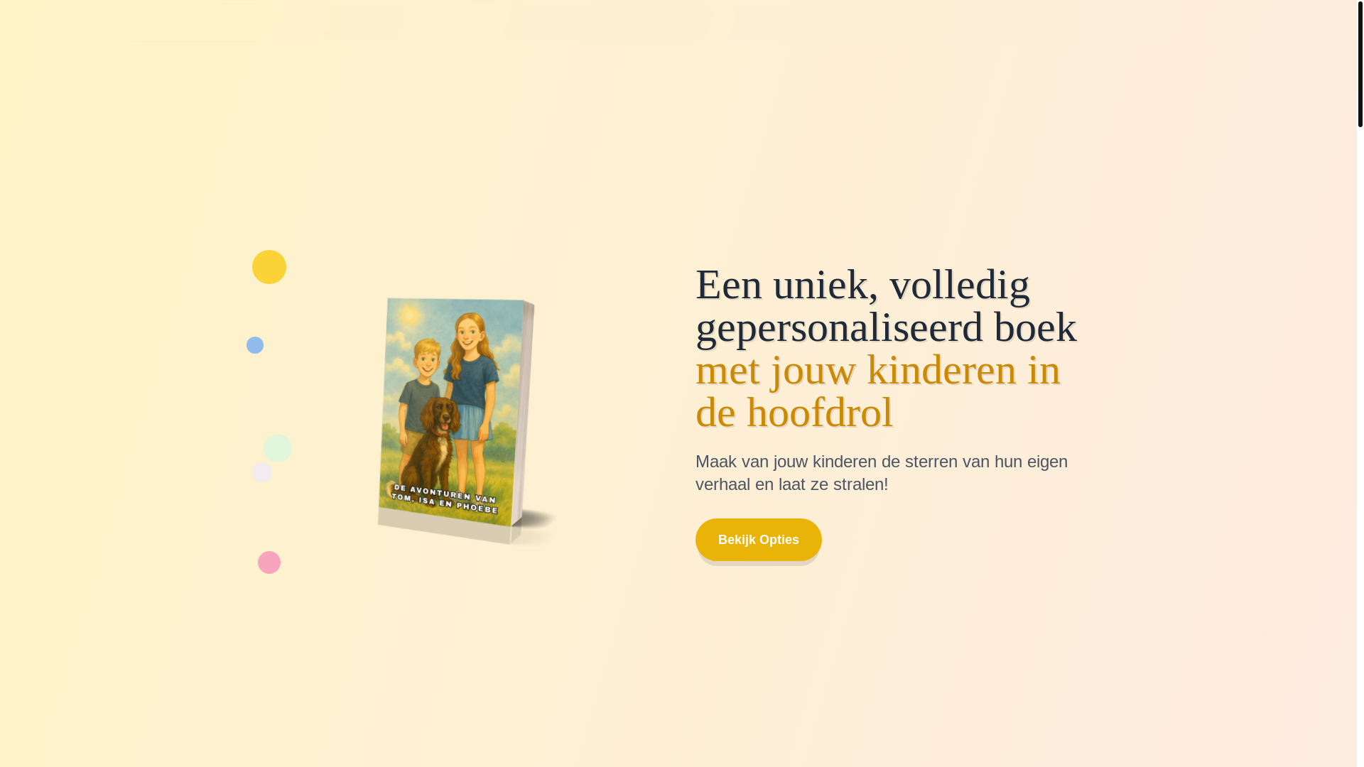 website screenshot of https://stervanhetverhaal.nl/