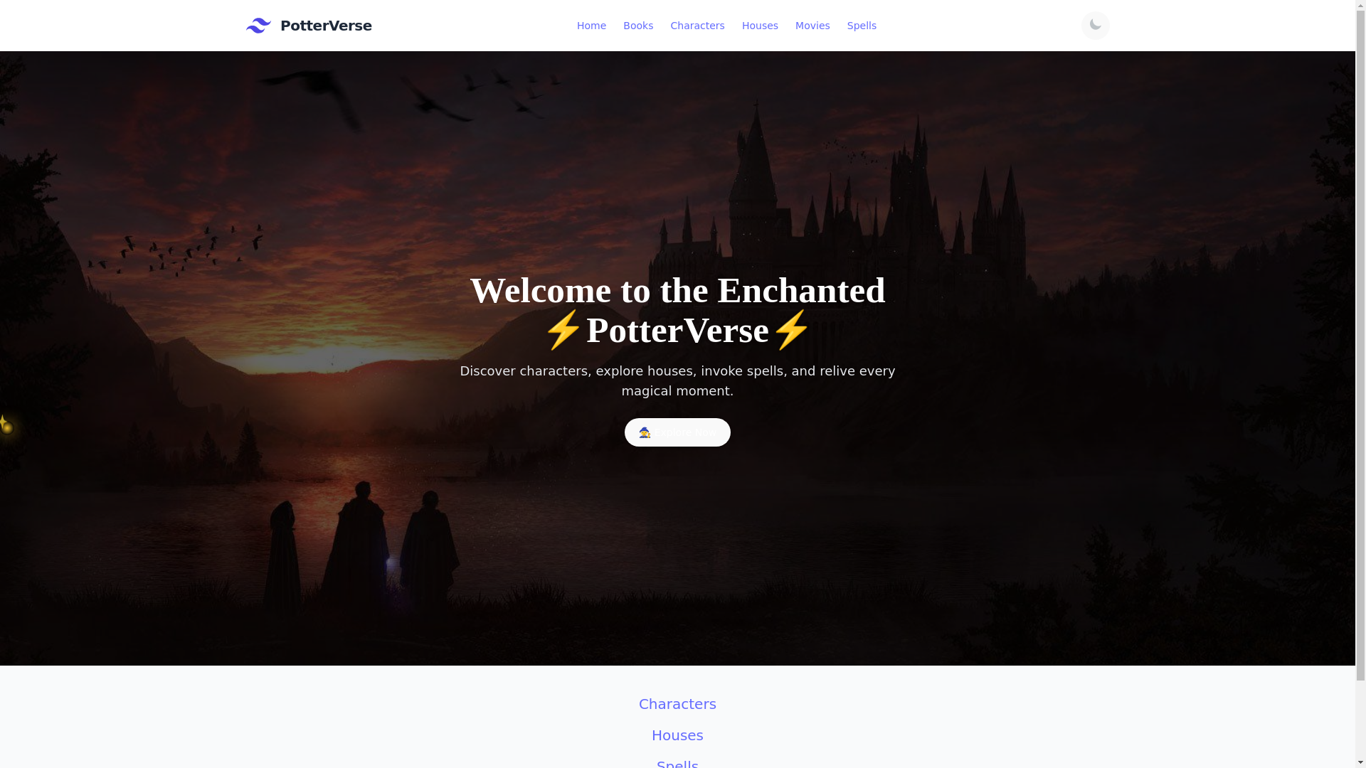 website screenshot of https://magical-world-ui.pages.dev/
