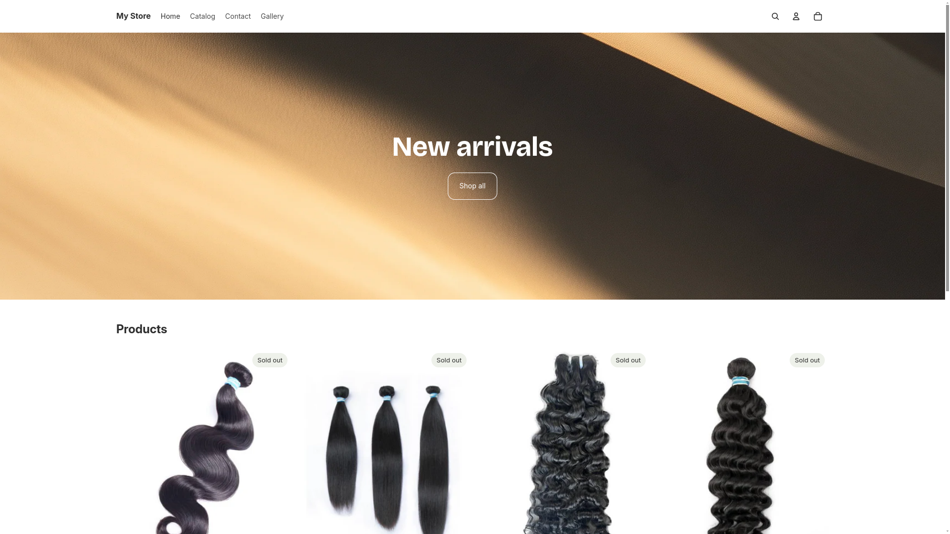 website screenshot of https://kluxerawhair.com/