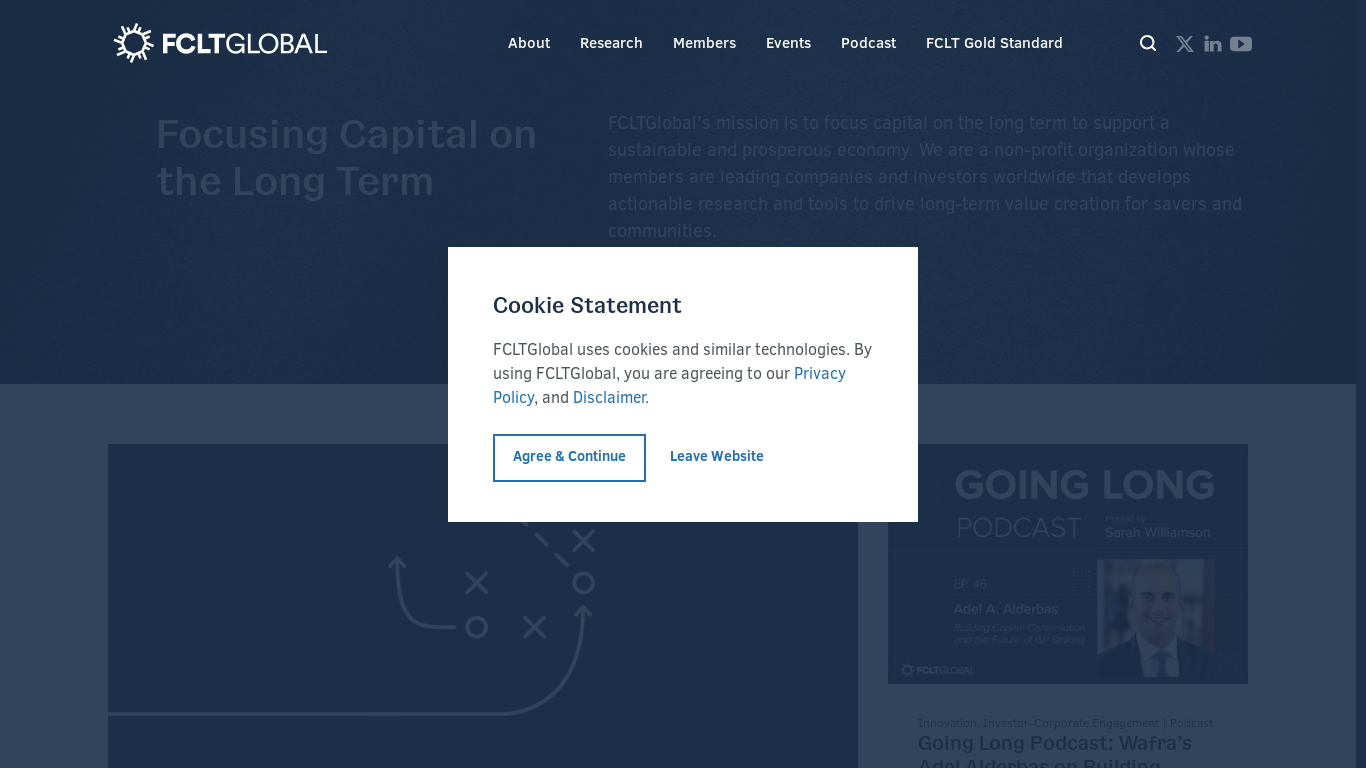website screenshot of https://fcltglobal.org/