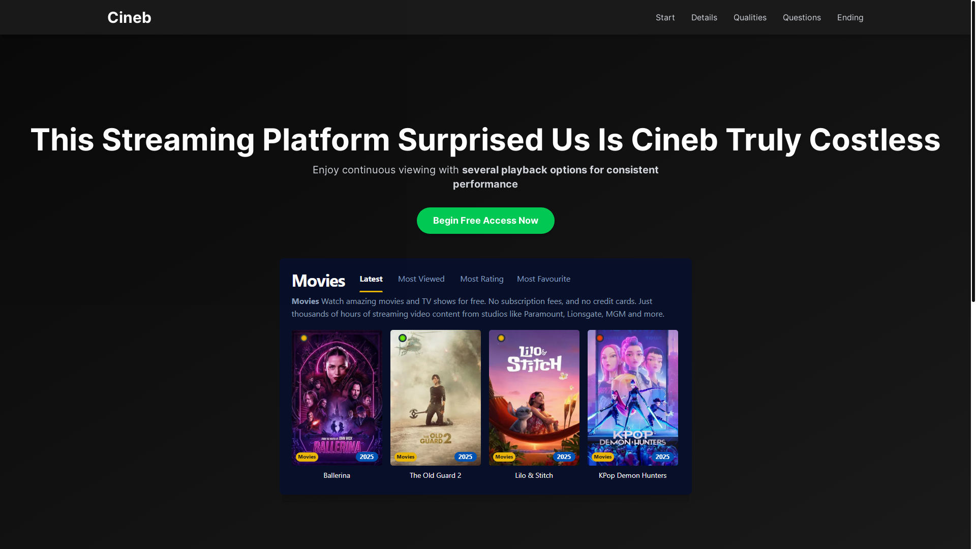 website screenshot of https://cineb-8dr7.pages.dev/