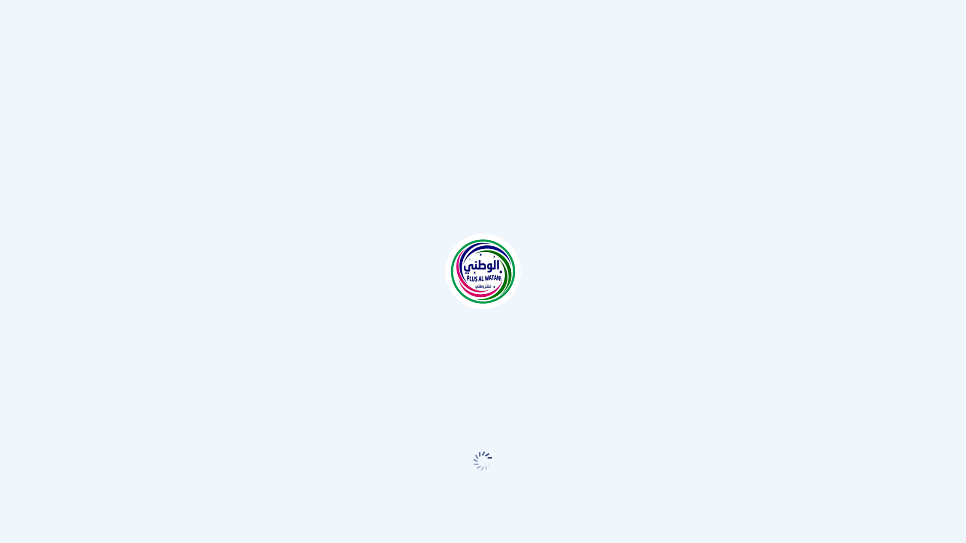 website screenshot of https://watany-plus.com/