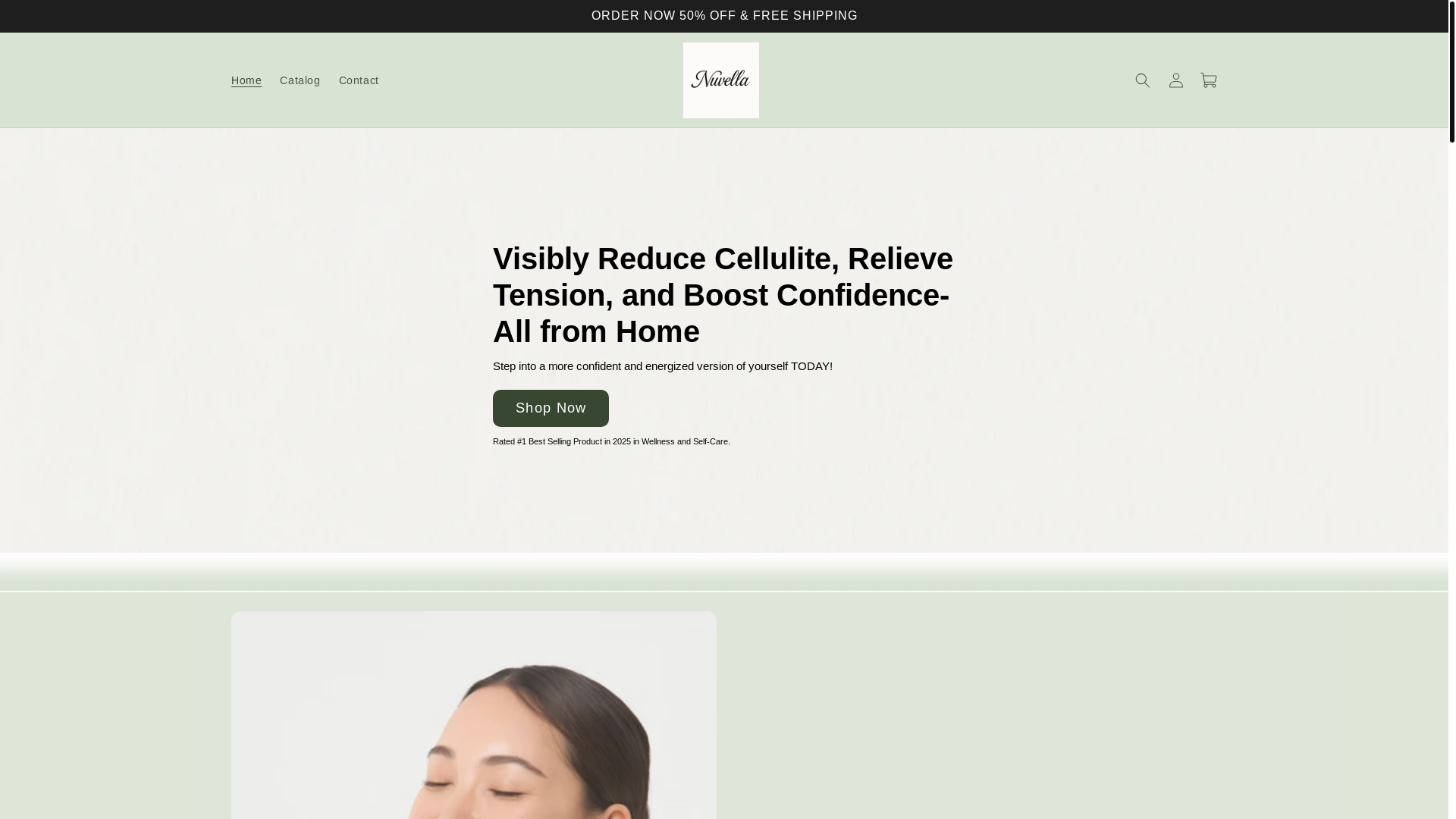website screenshot of https://nu-vella.com/