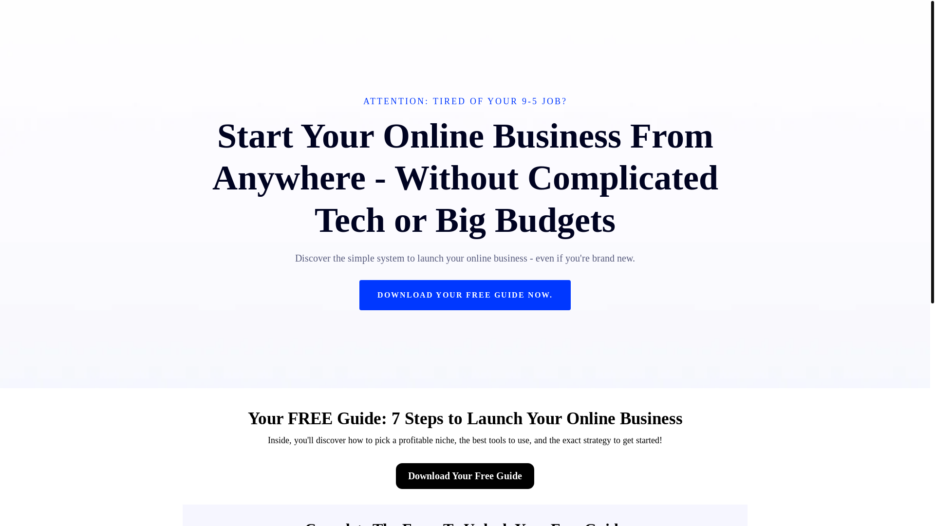 website screenshot of https://clickflowdeals.co.za/