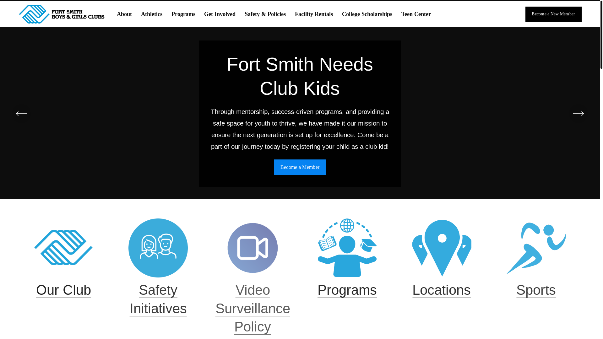 website screenshot of https://fsbgc.org/