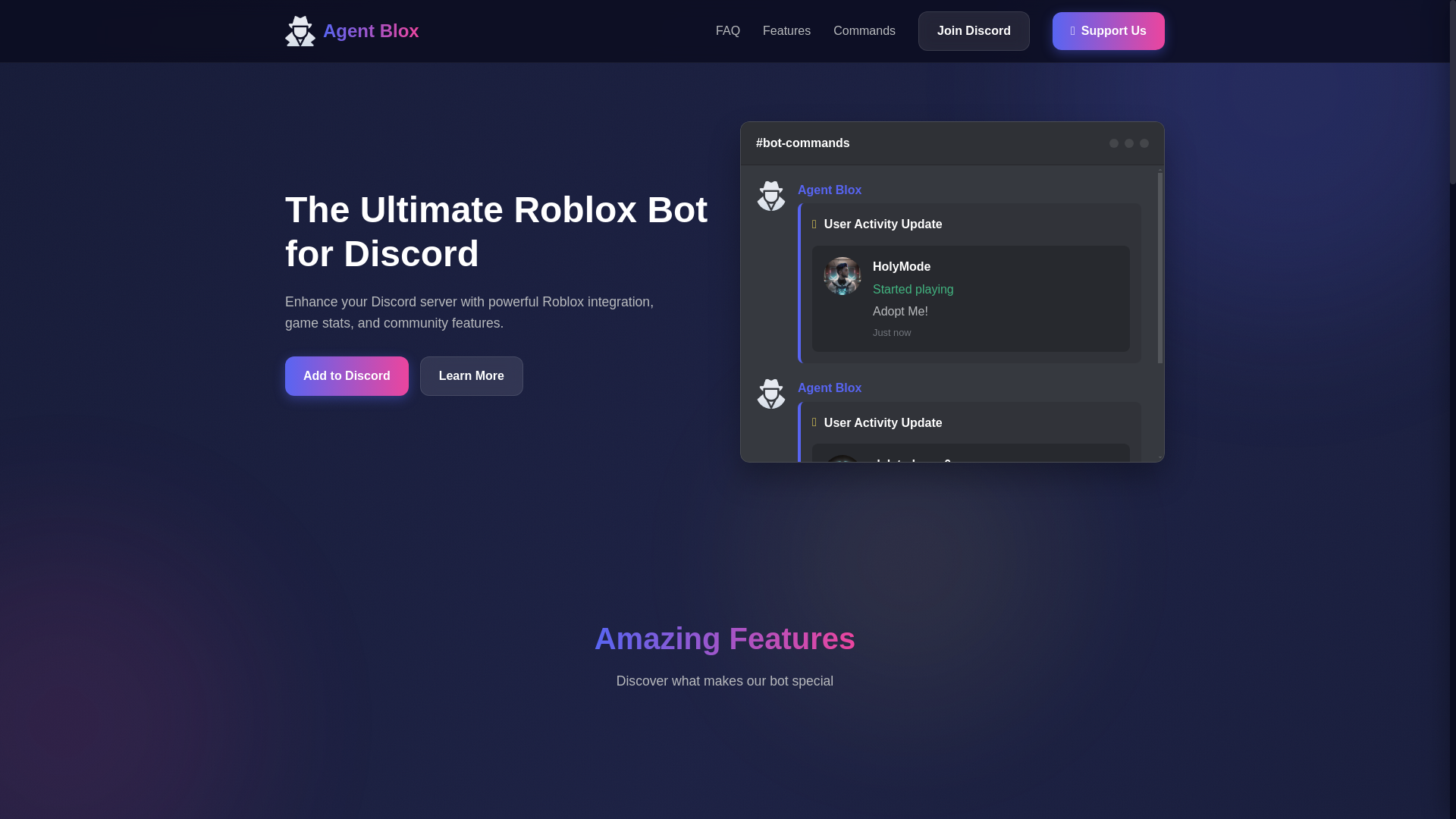 website screenshot of https://agent-website.pages.dev/