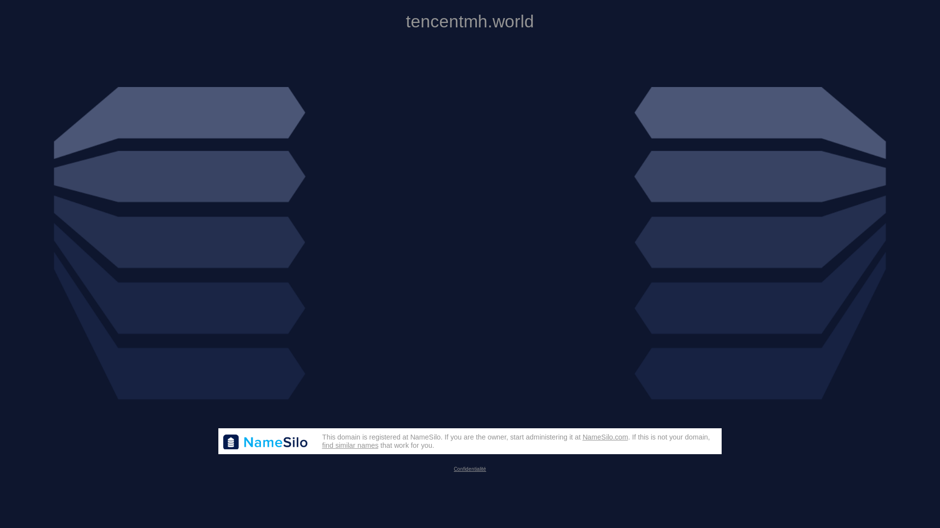 website screenshot of https://tencentmh.world/
