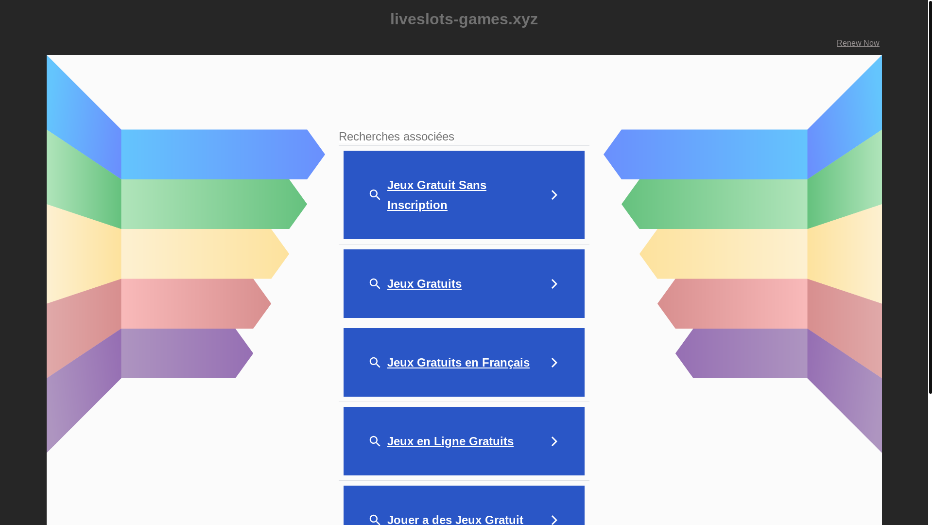 website screenshot of https://liveslots-games.xyz/