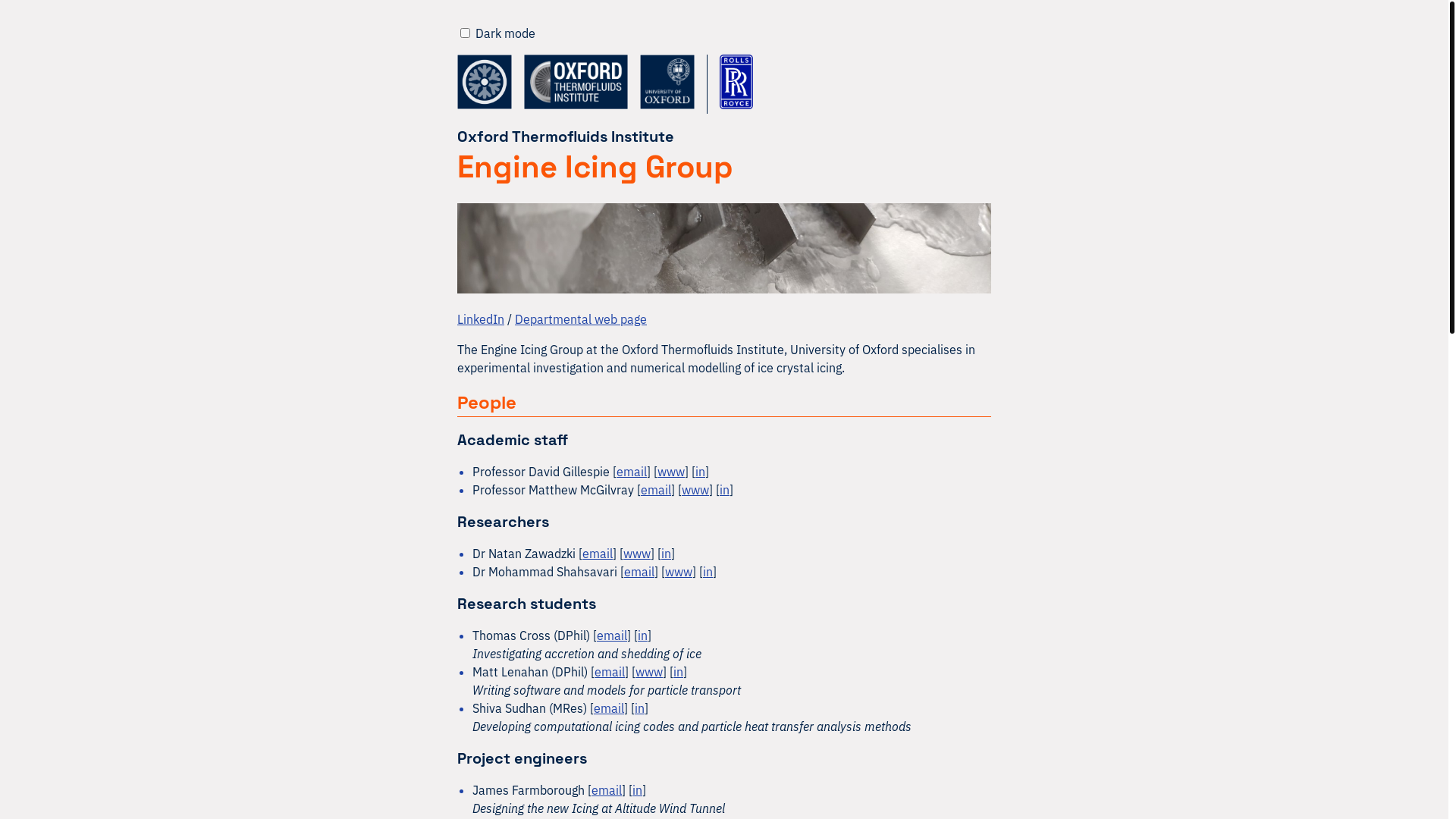 website screenshot of https://oxfordicing.co.uk/