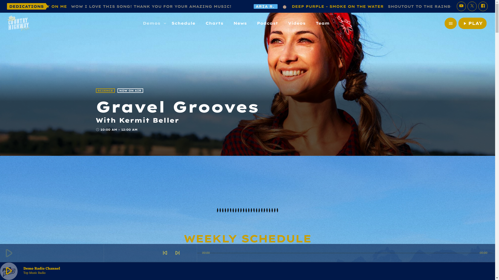 website screenshot of https://hwy90country.com/