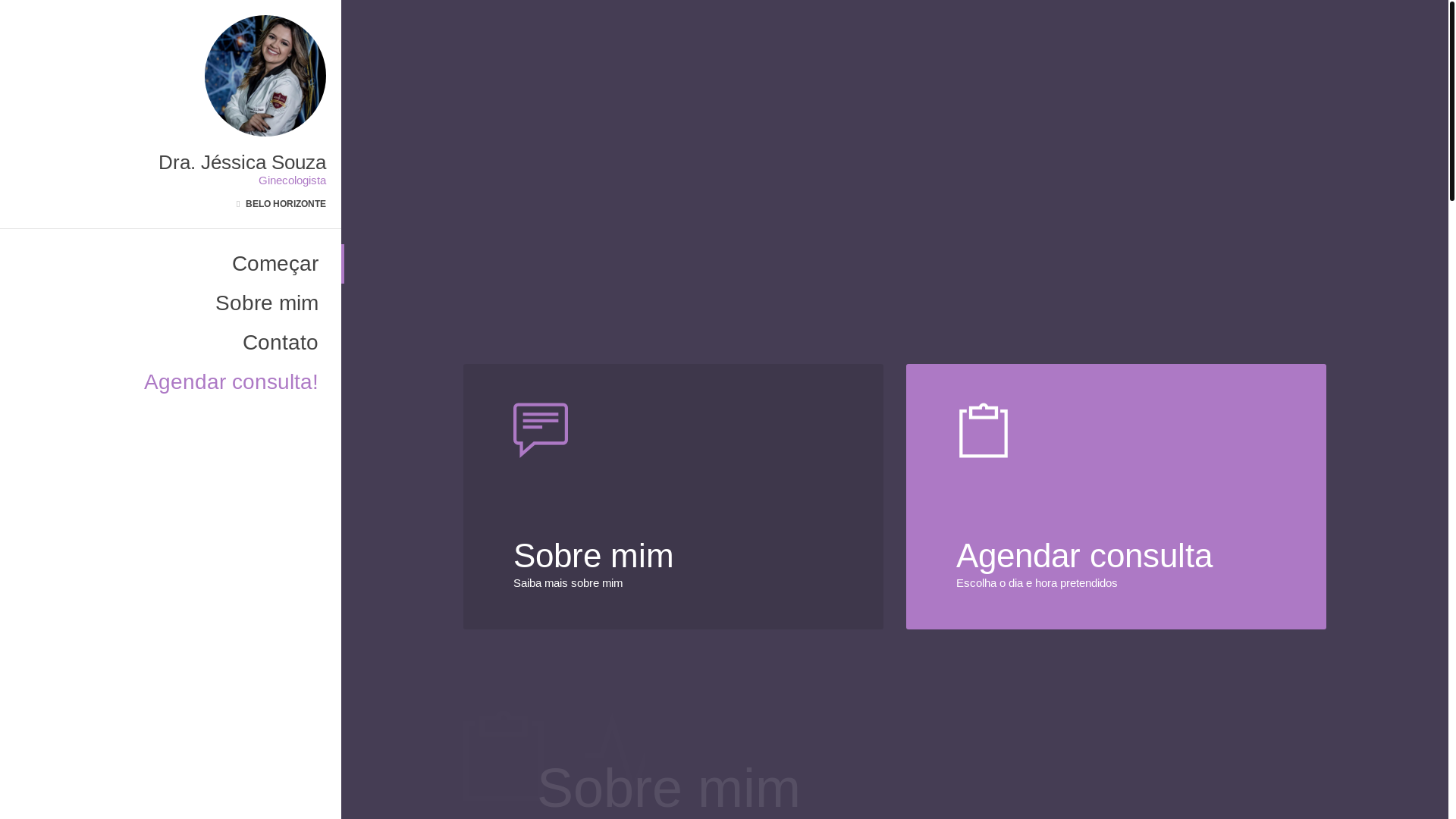 website screenshot of https://jessicasouzagineco.com/