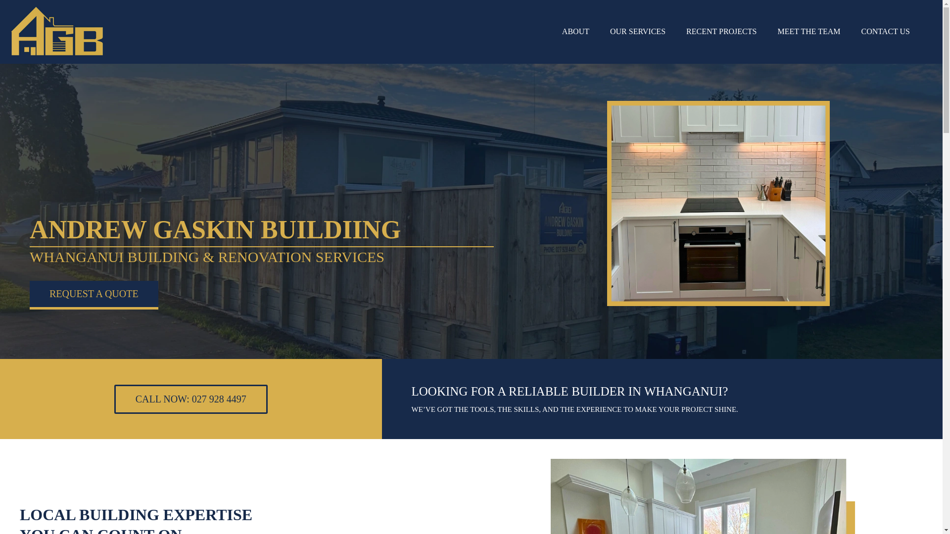 website screenshot of https://andrewgaskinbuilding.co.nz/