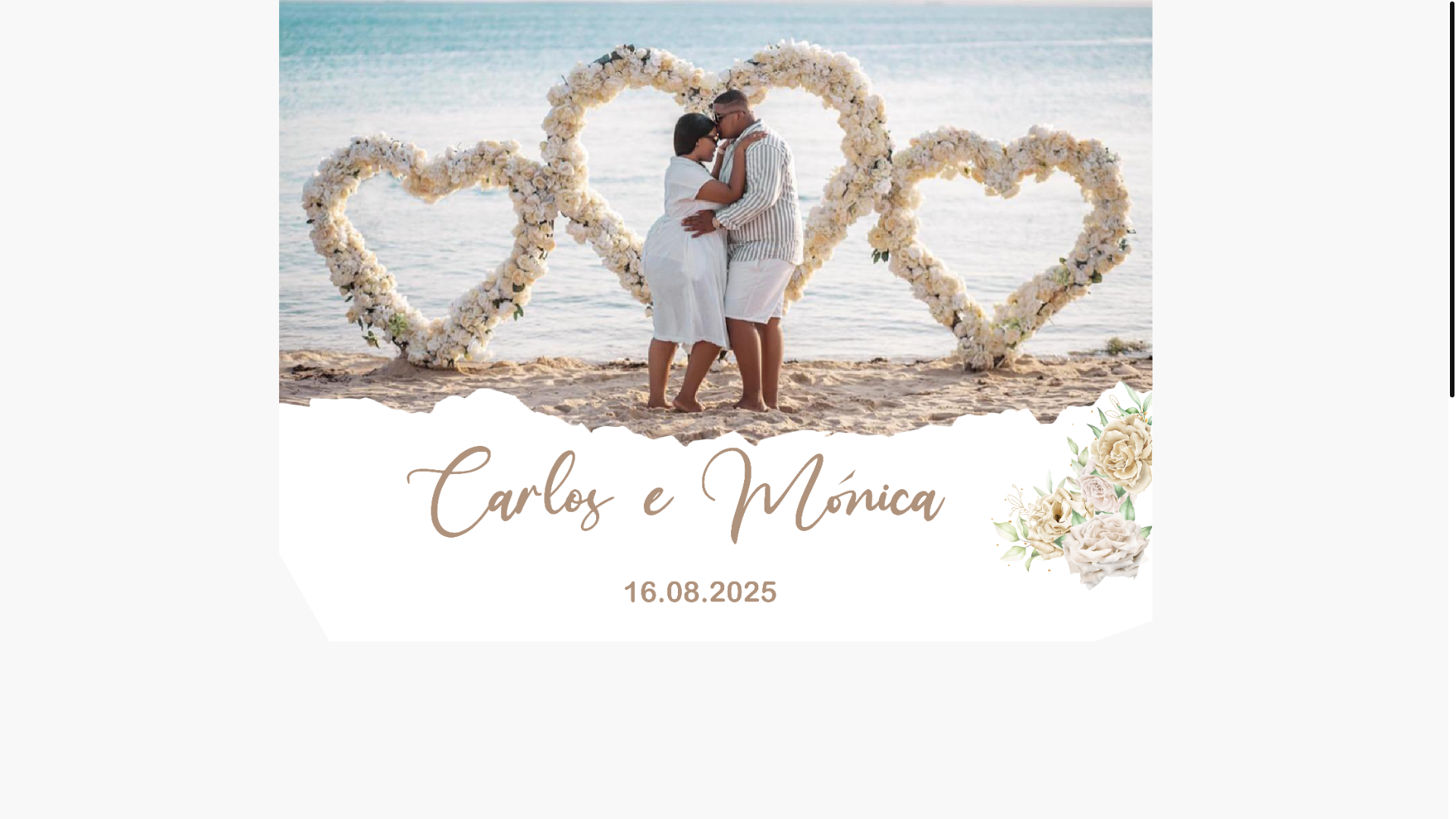 website screenshot of https://carlos-monica-2025.pages.dev/