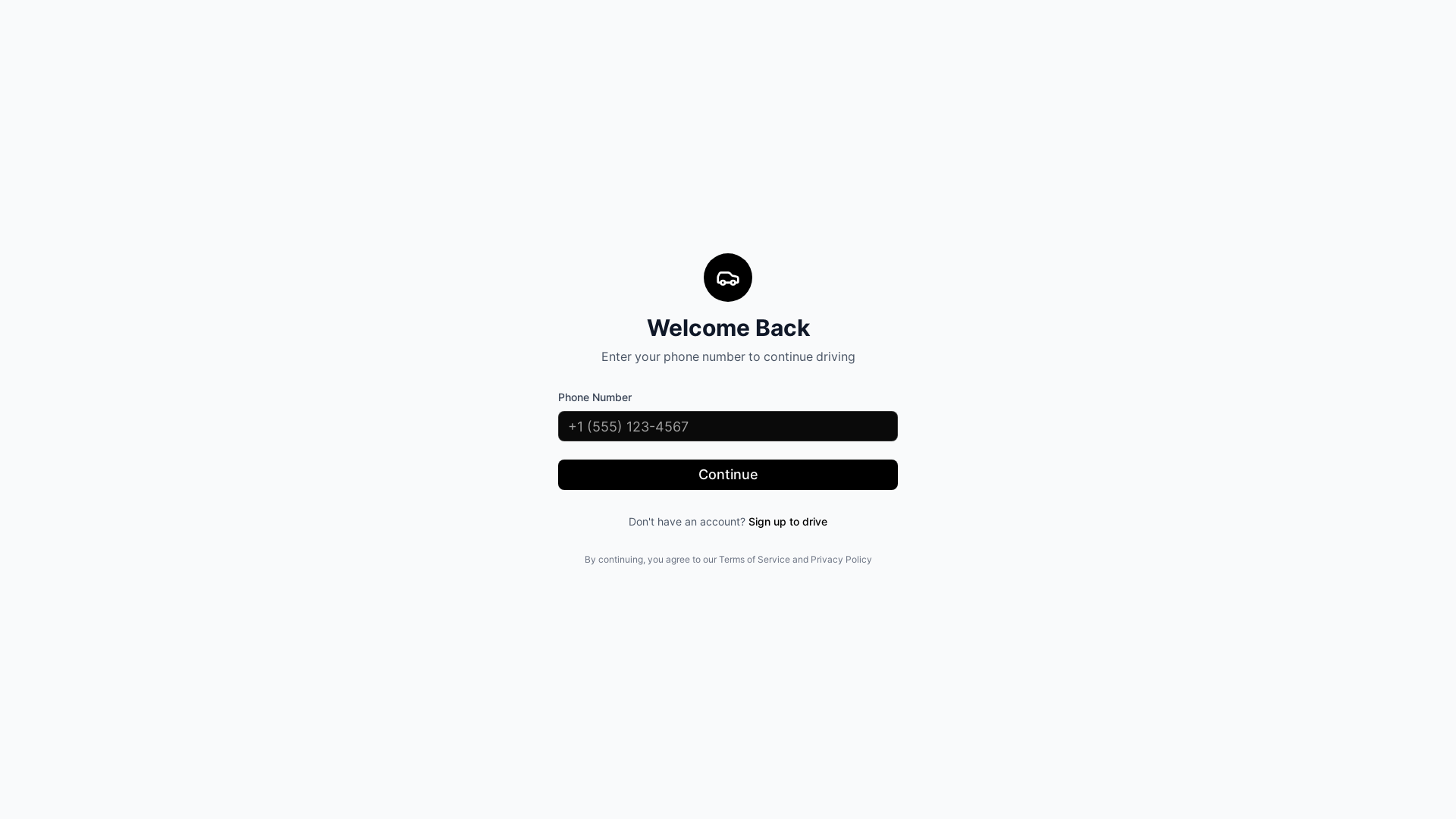 website screenshot of https://going-driver.pages.dev/