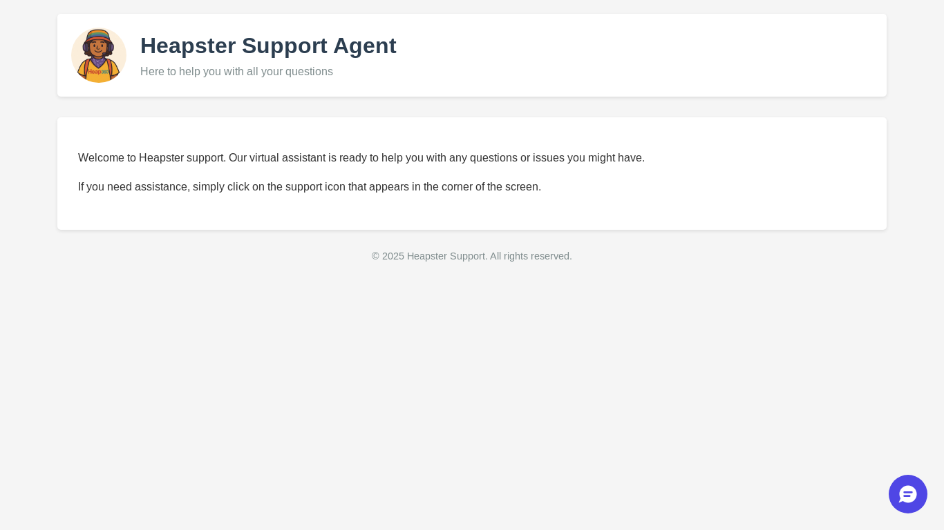 website screenshot of https://heapster.pages.dev/