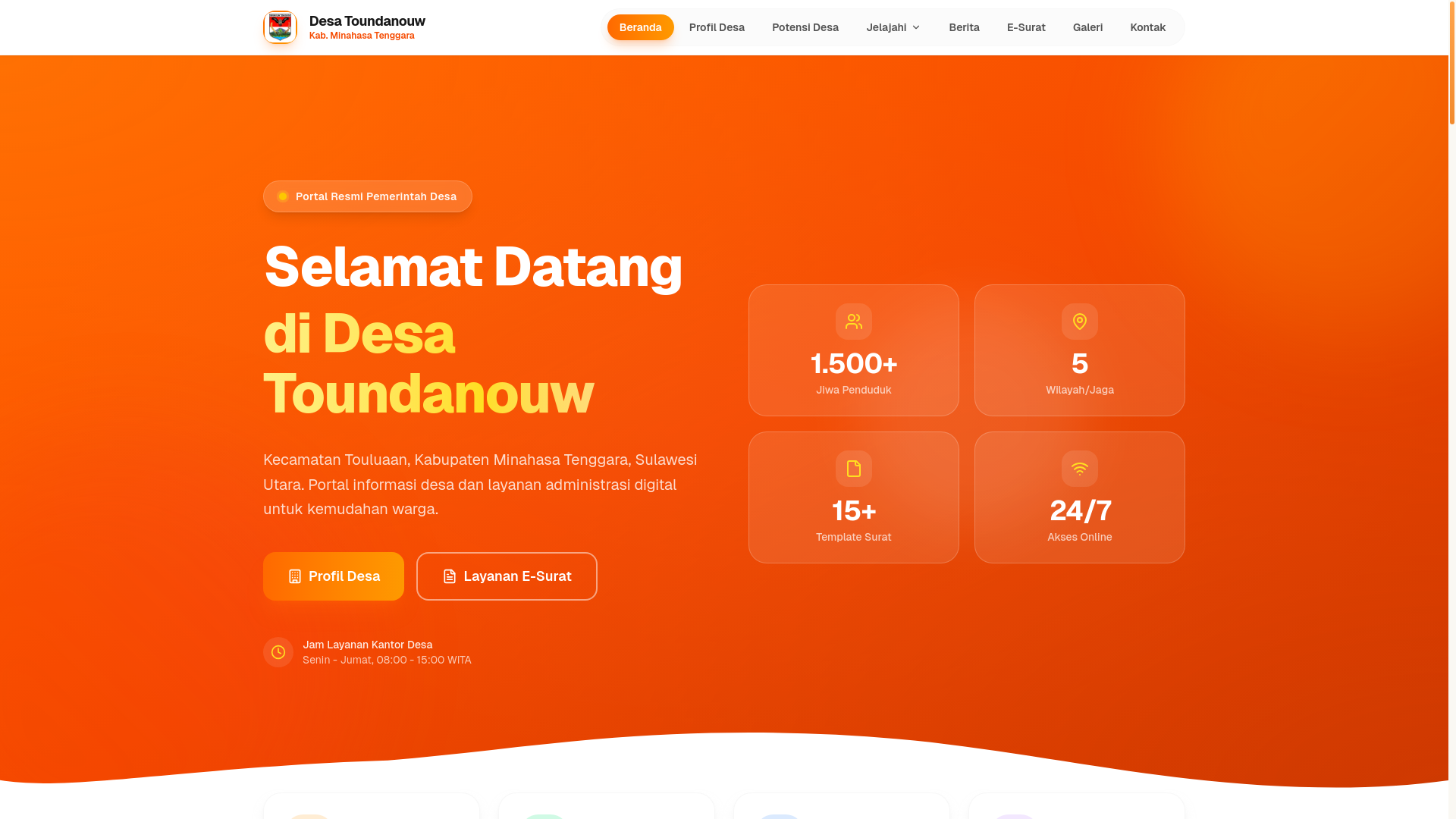 website screenshot of https://websitedesatoundanouw.site/