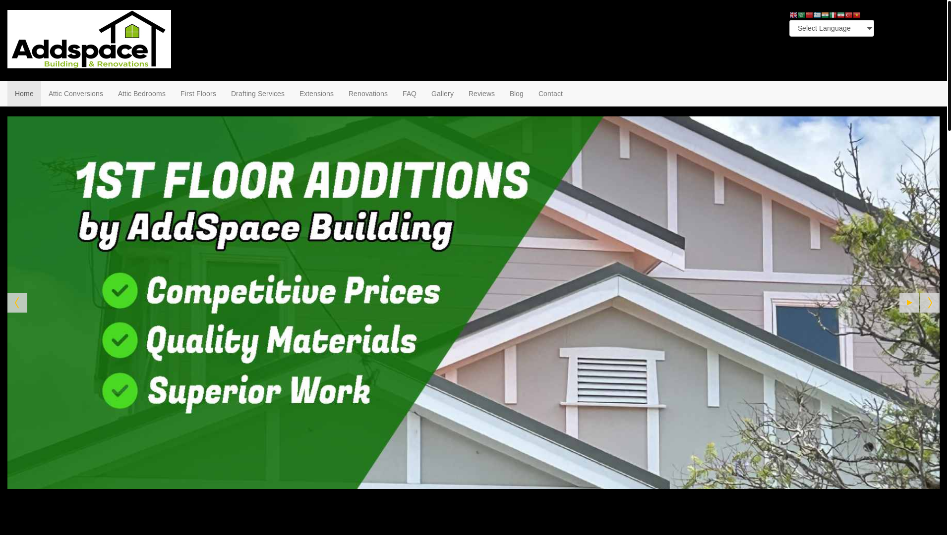 website screenshot of https://addspacebuilding.online/