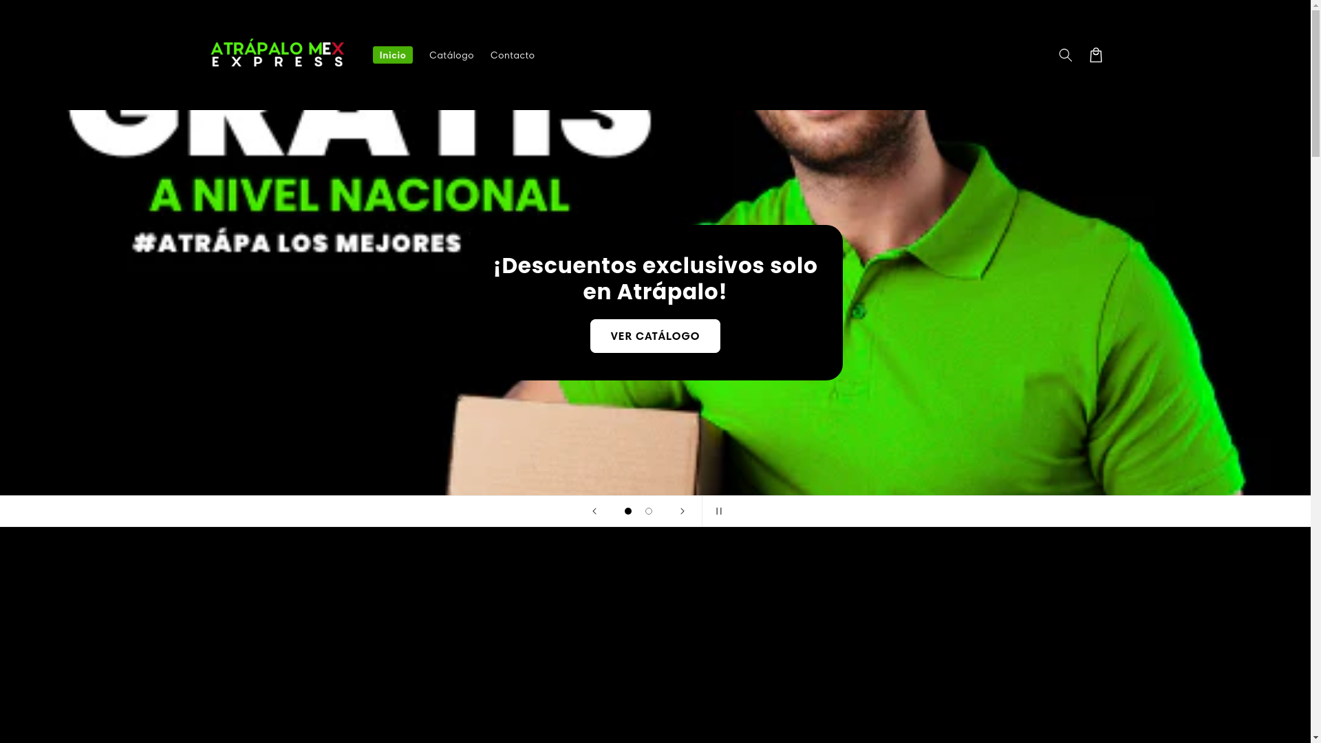 website screenshot of https://atrapalomex.com/