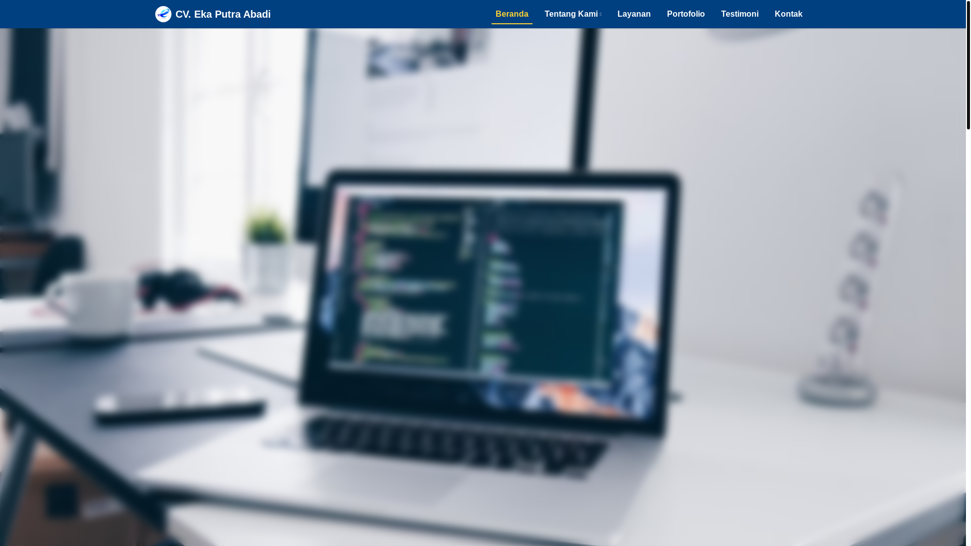 website screenshot of https://ekaputraabadi.my.id/