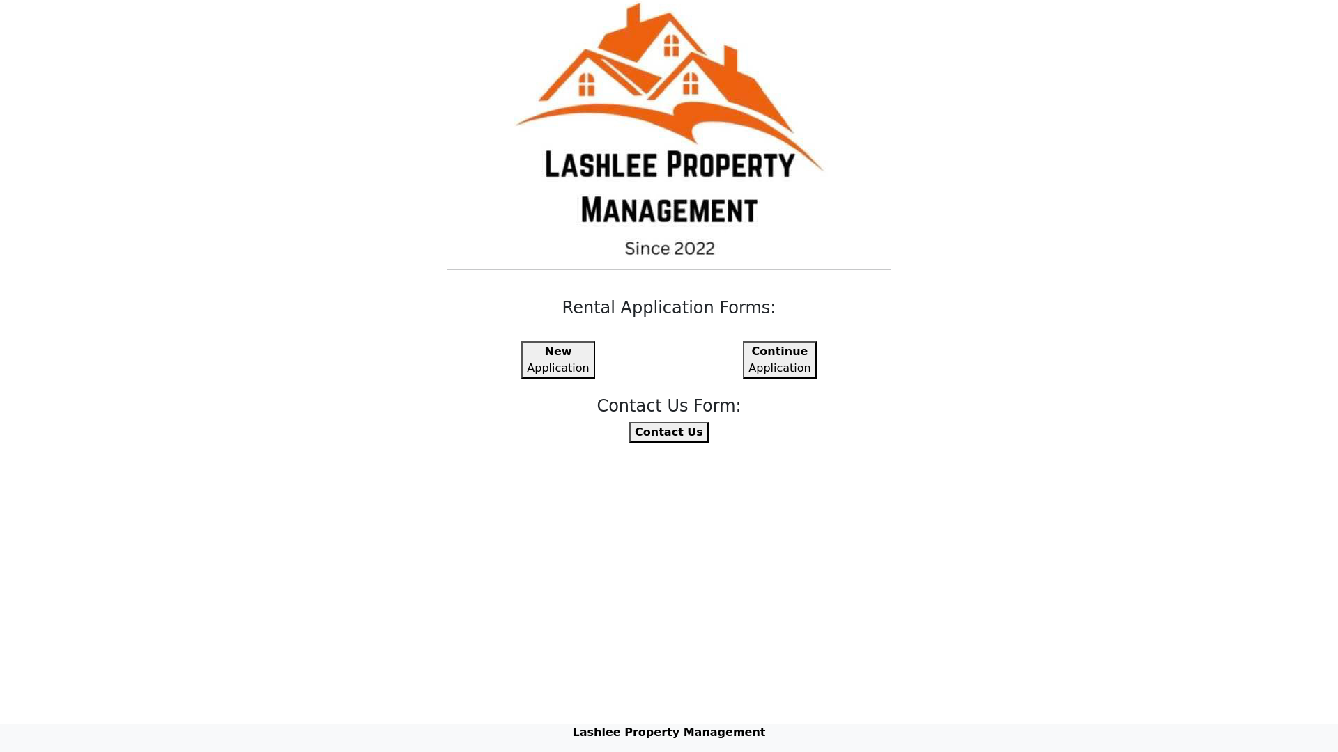 website screenshot of https://lashlee-properties.com/