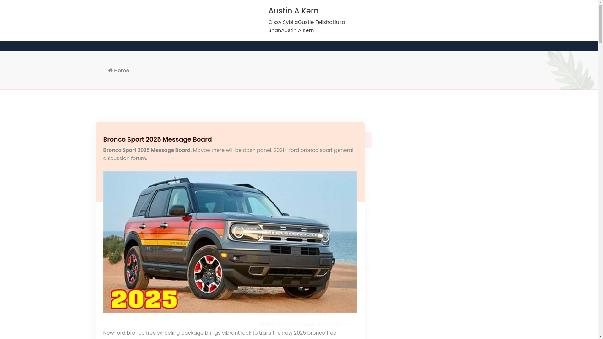 website screenshot of https://austinakern.pages.dev/