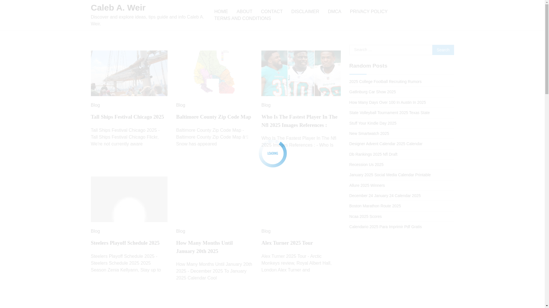 website screenshot of https://calebaweir.pages.dev/