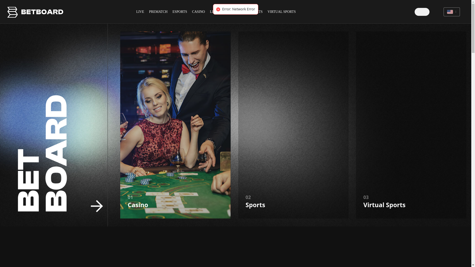 website screenshot of https://casino-clone-ui.pages.dev/