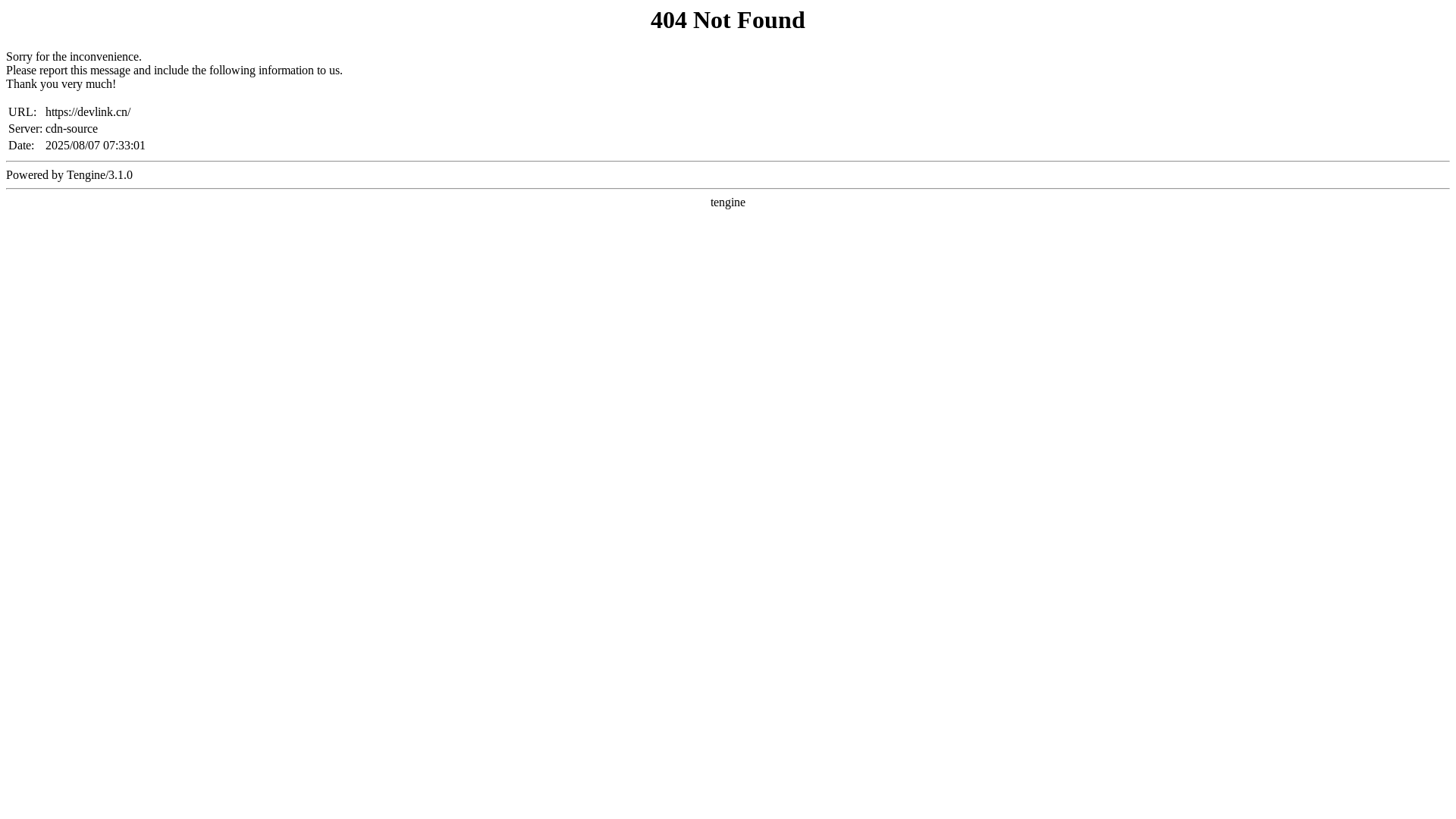 website screenshot of https://devlink.cn