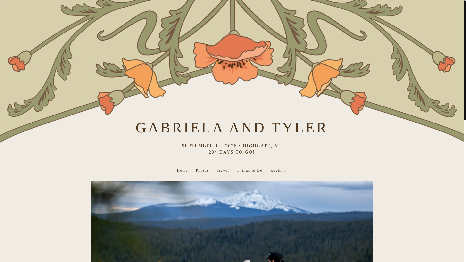 website screenshot of https://gaby-tyler.com/