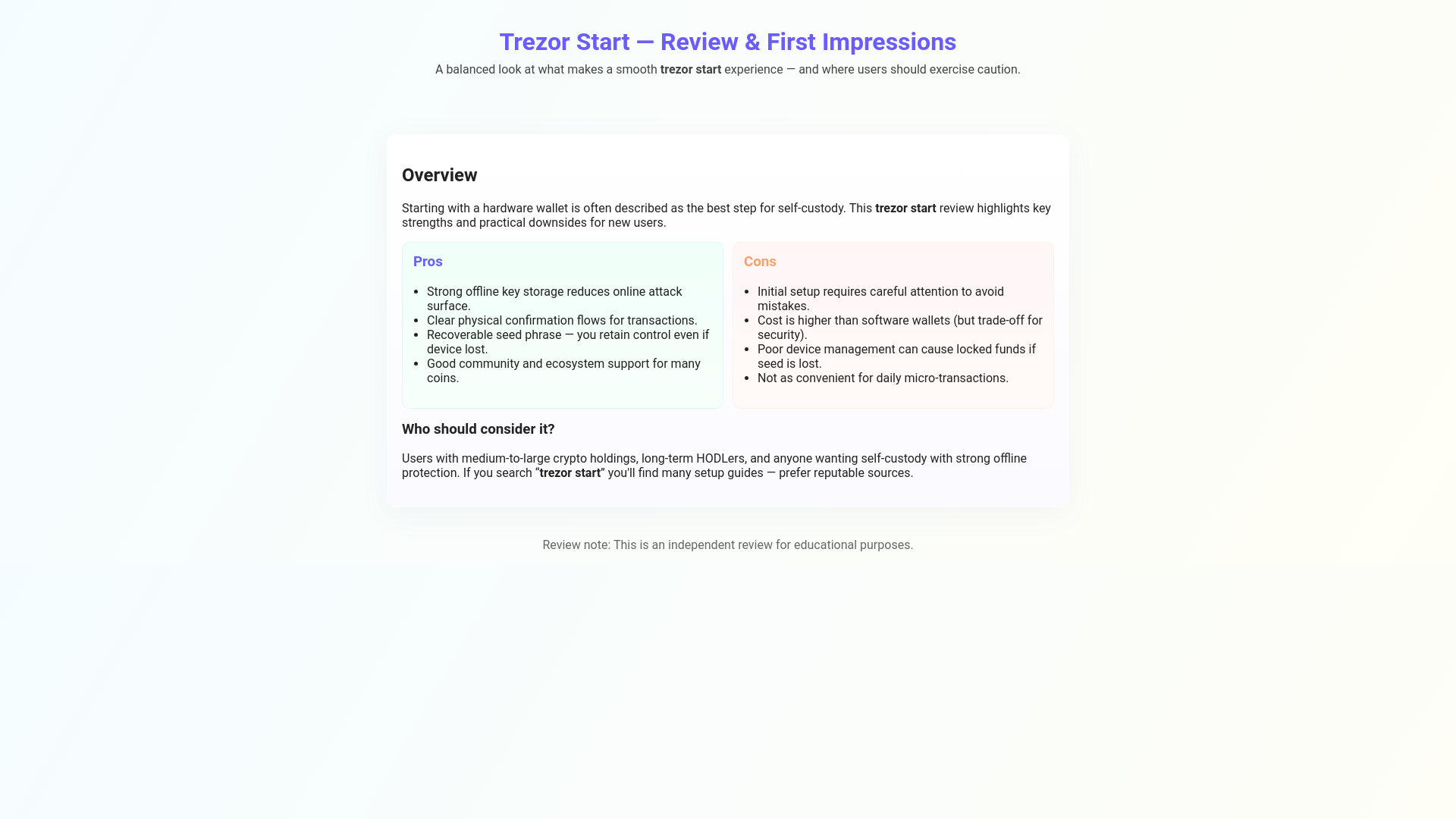 website screenshot of https://review-trezo-us.pages.dev/