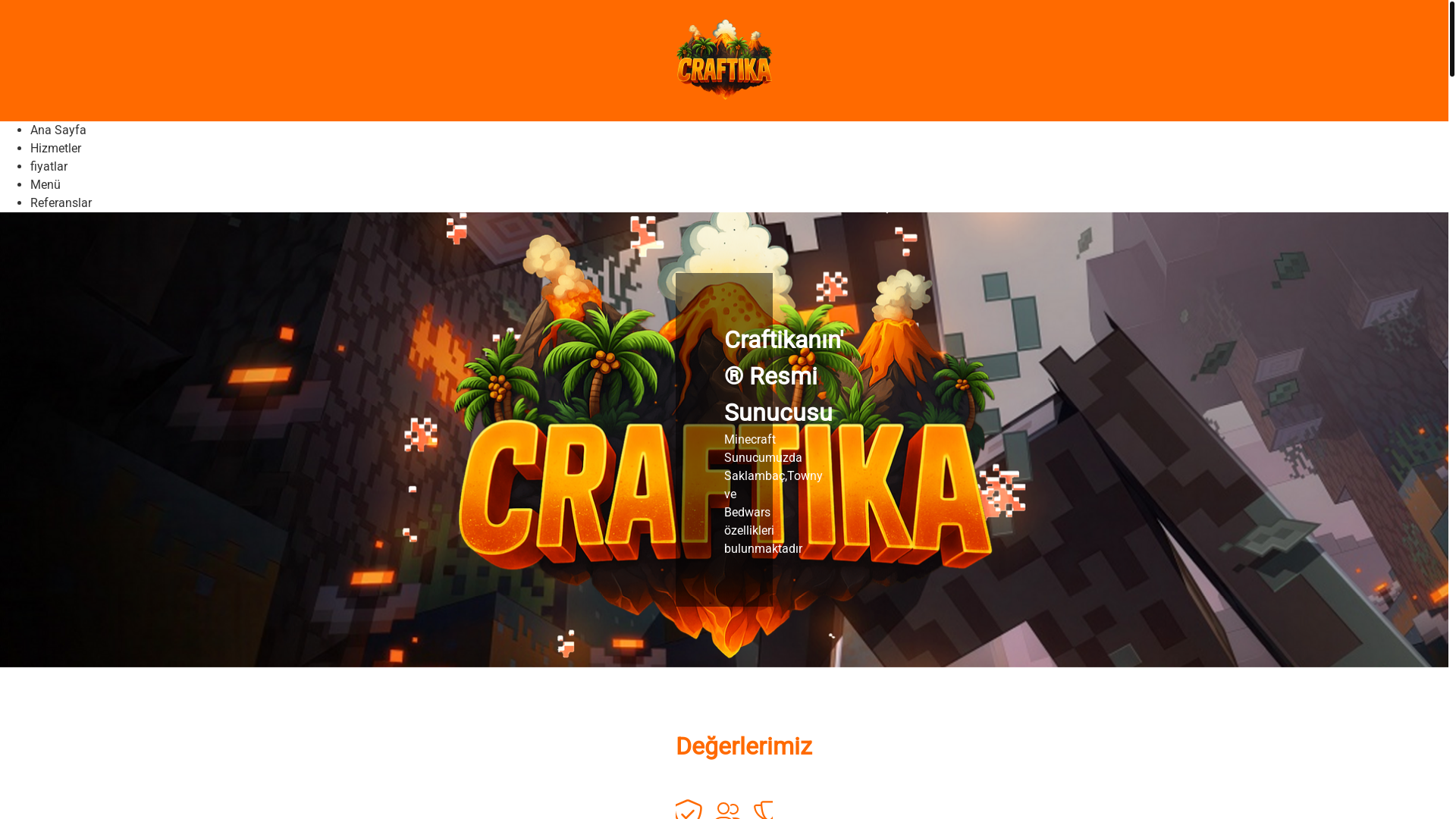 website screenshot of https://craftika.com.tr/