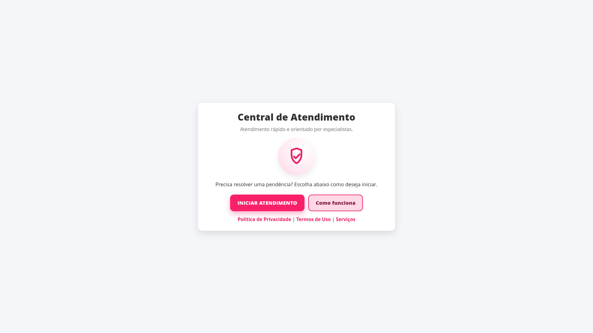 website screenshot of https://facilitalimpa.online/
