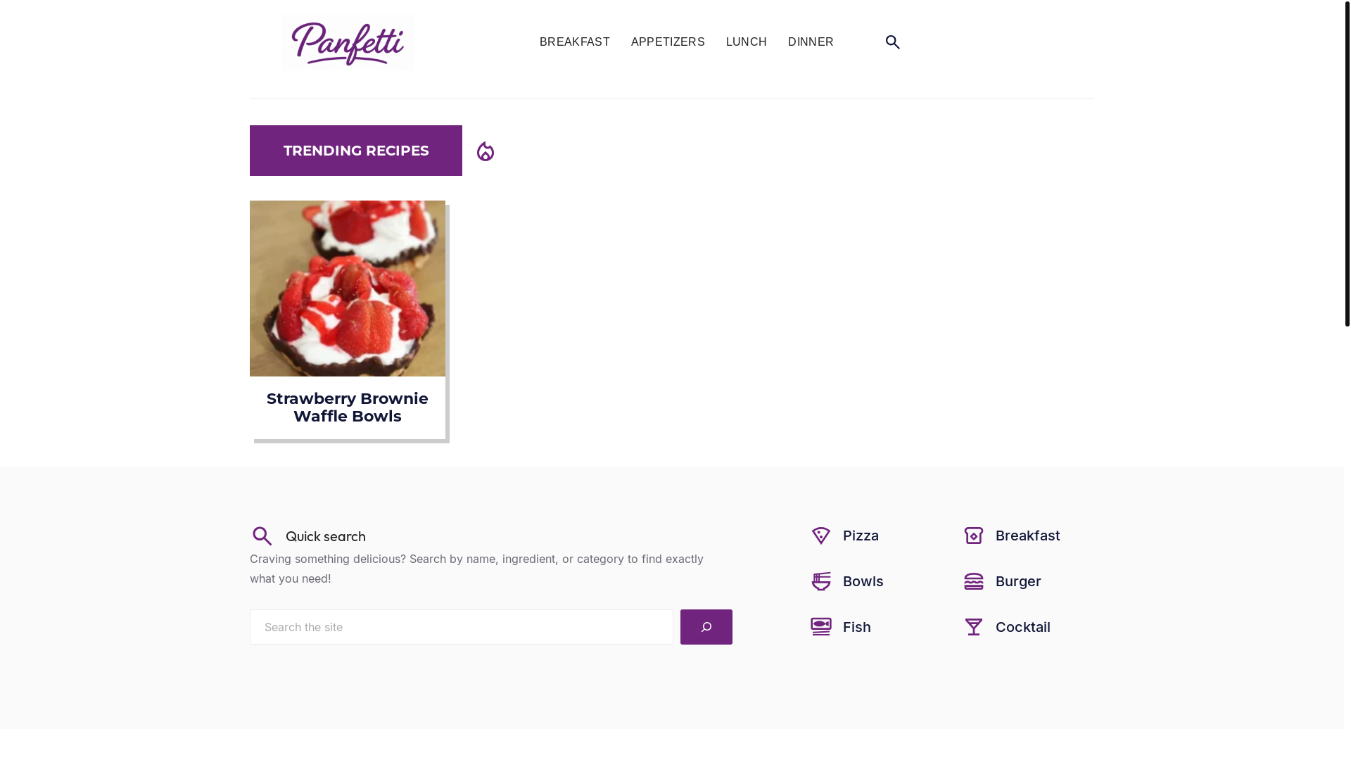 website screenshot of https://panfetti.com/
