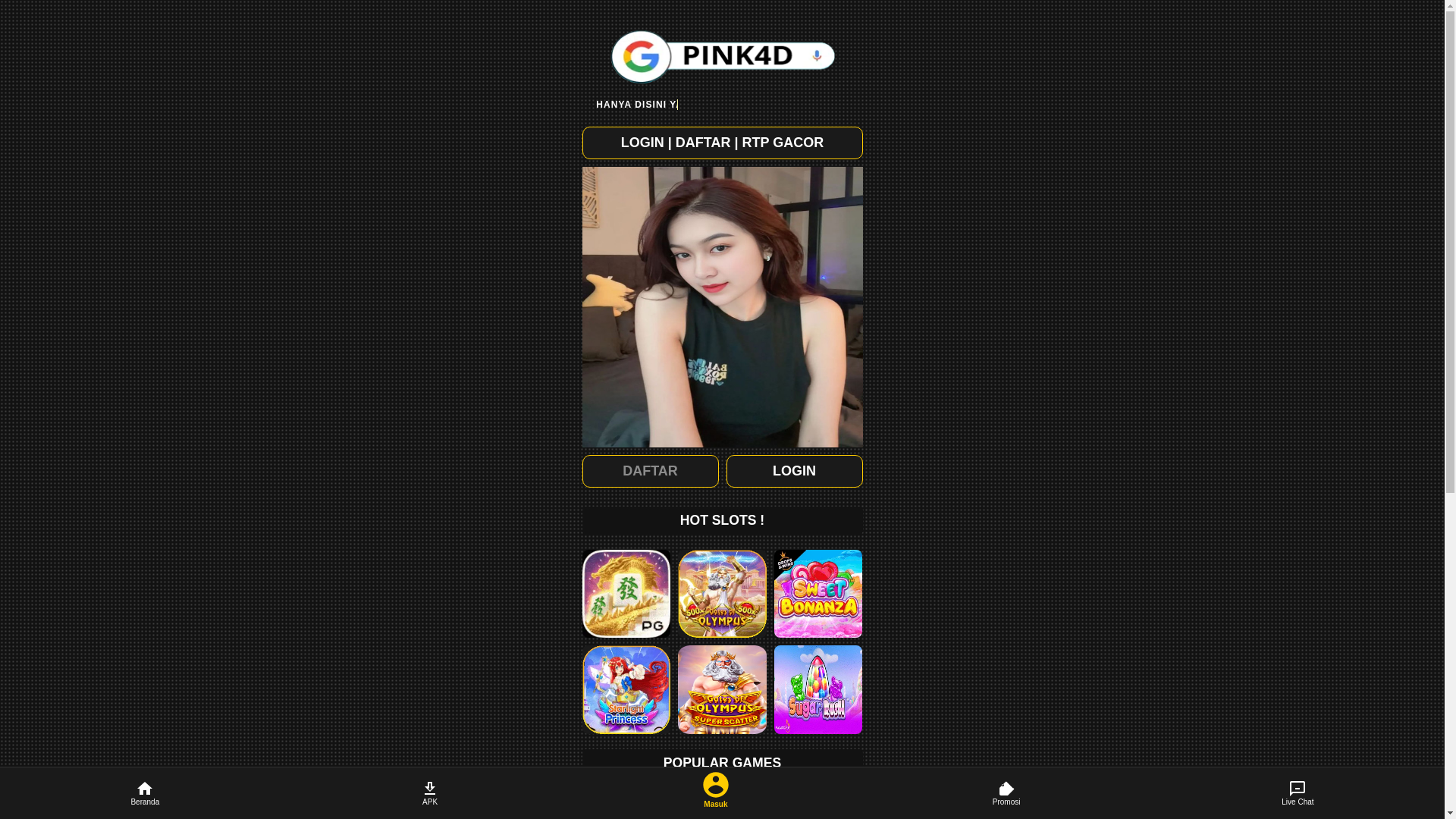 website screenshot of https://amp-pink4d-gacor.pages.dev/