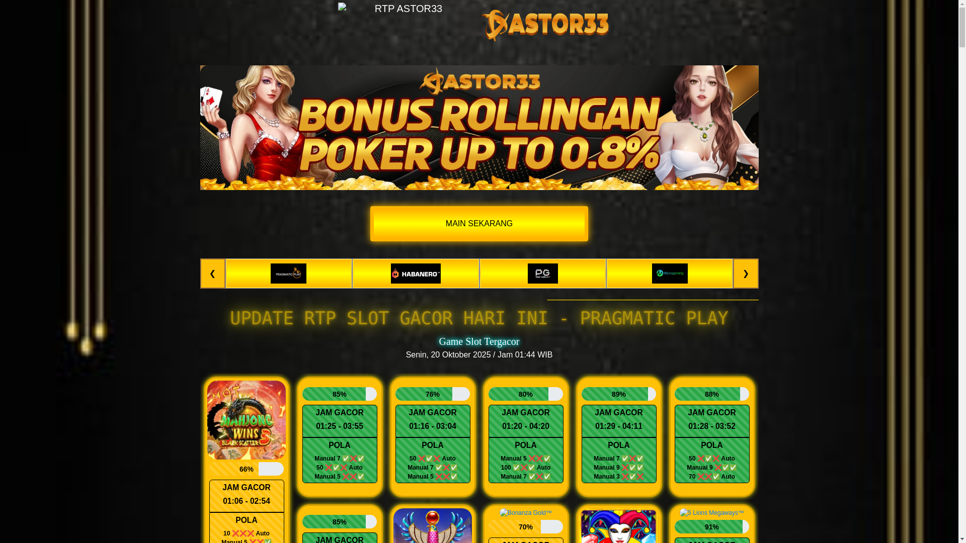 website screenshot of https://rtpastor33gacor.pages.dev/