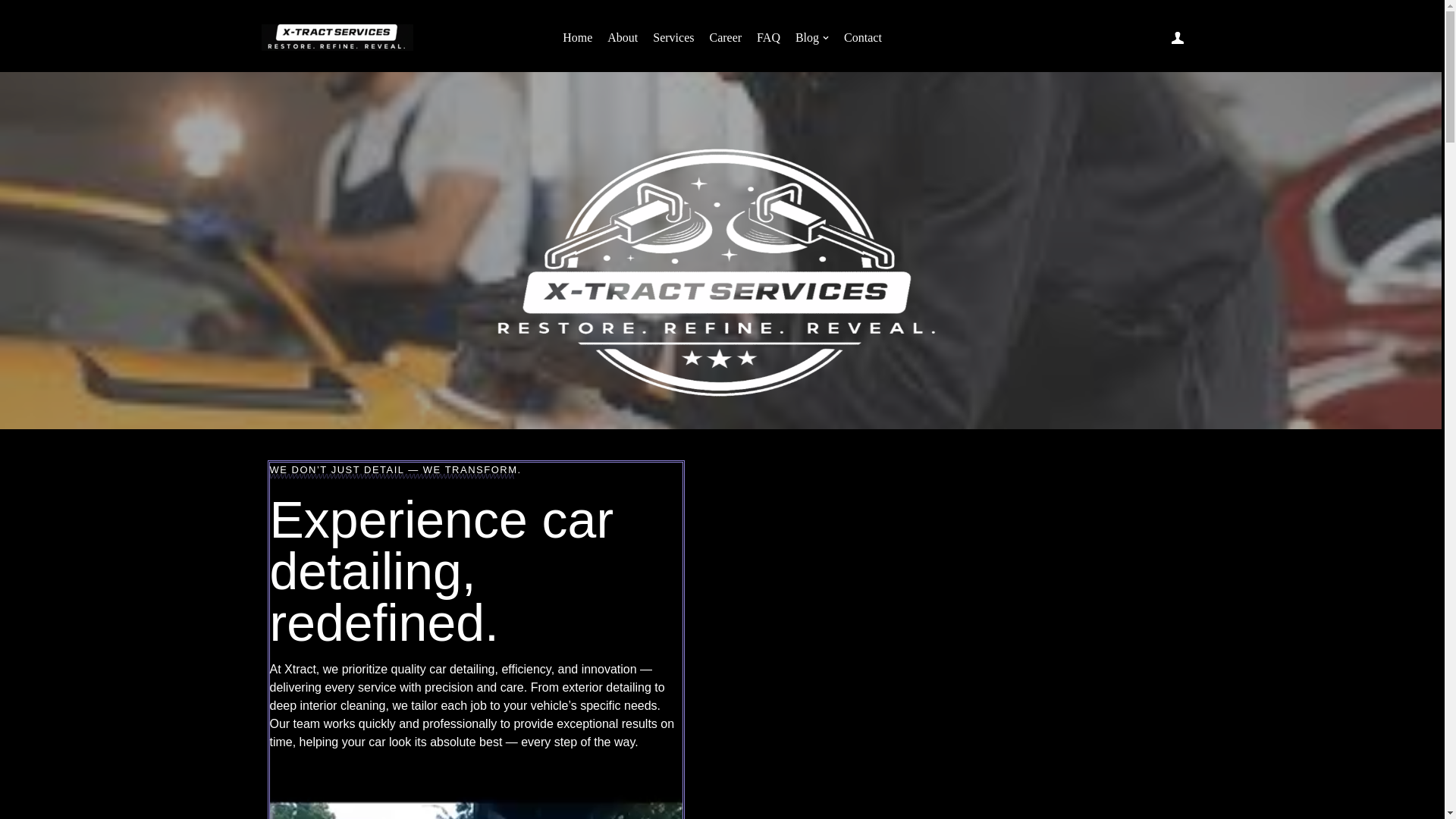 website screenshot of https://xtractservices.com/