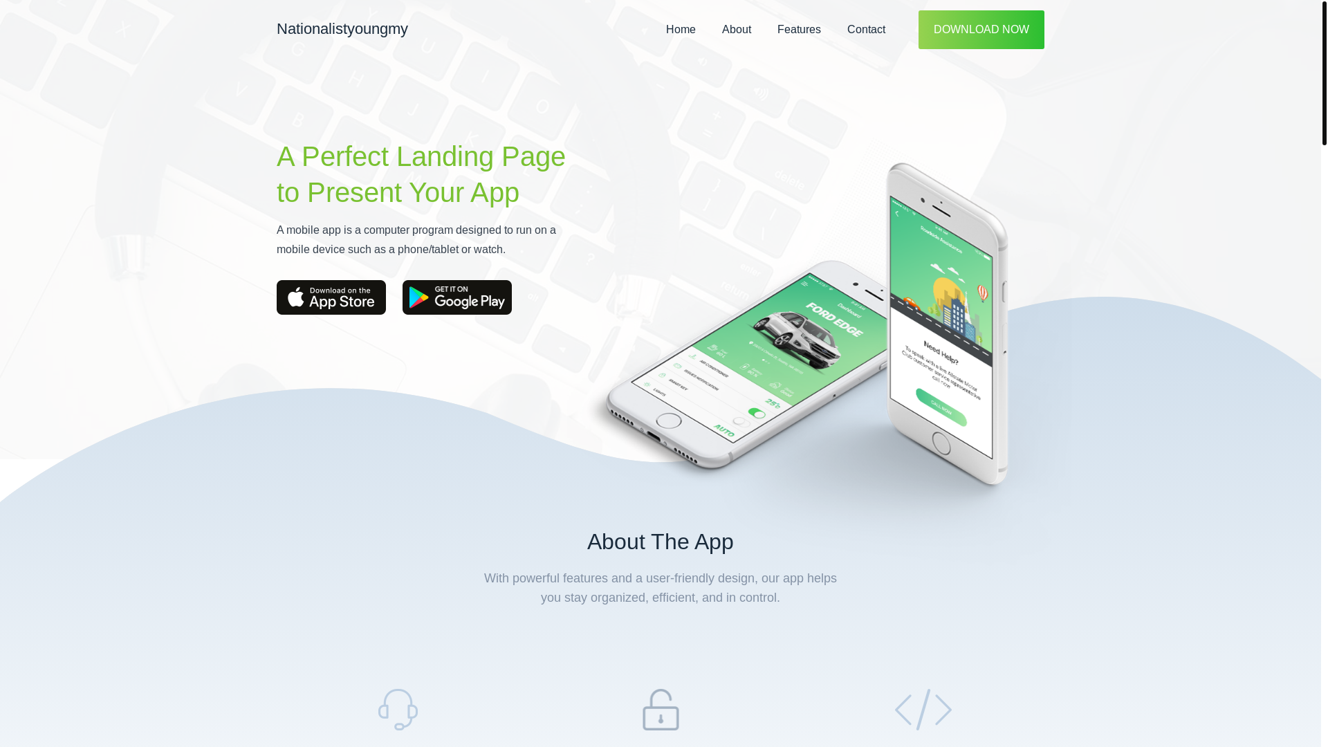 website screenshot of https://nationalistyoung.my.id/