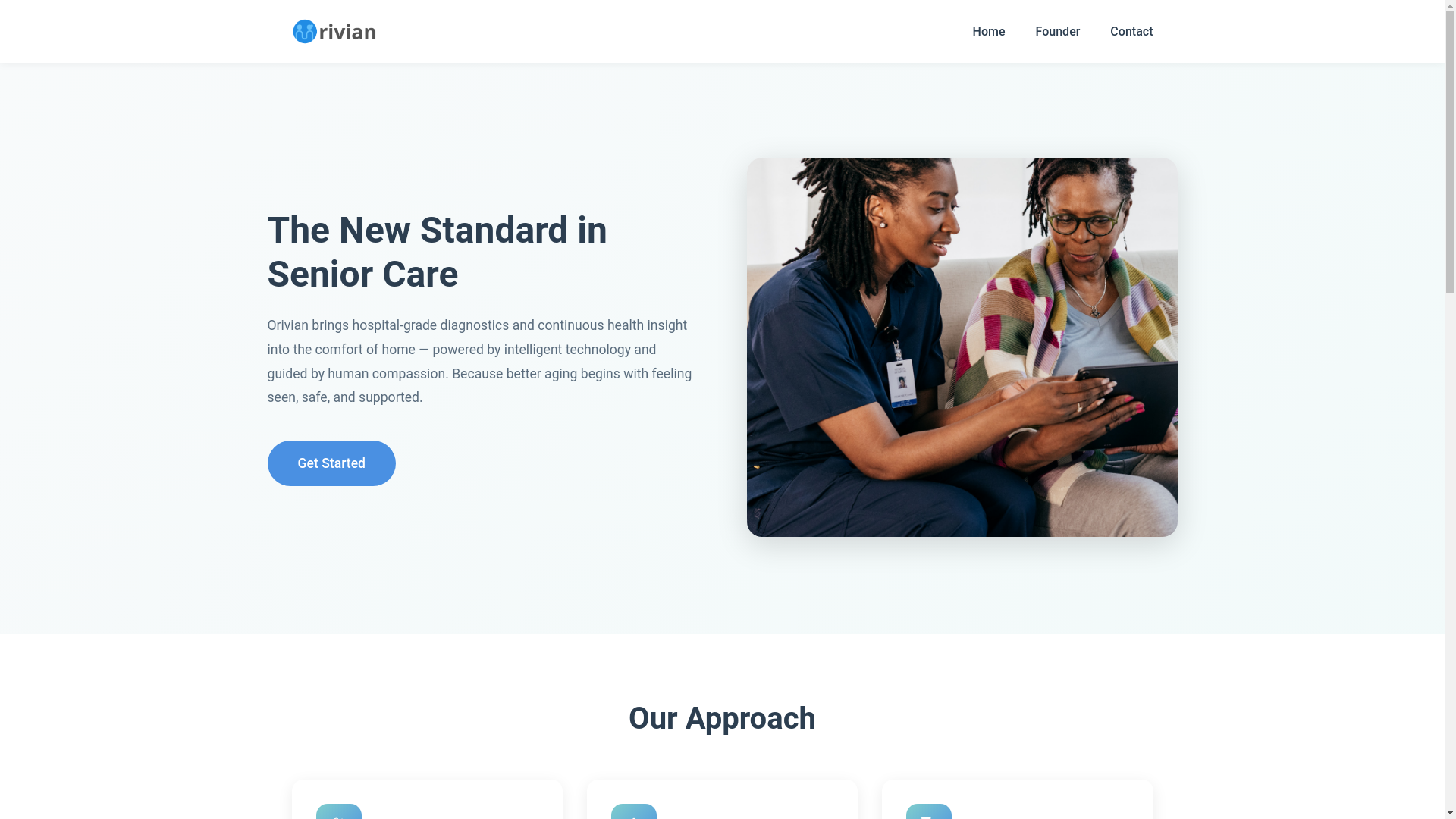 website screenshot of https://orivianhealth.pages.dev/