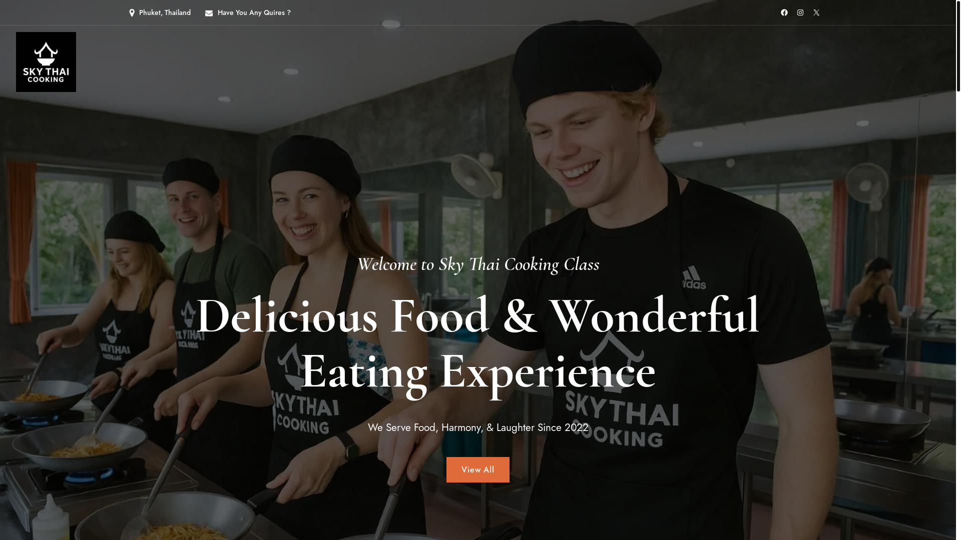 website screenshot of https://skythaicooking.com/
