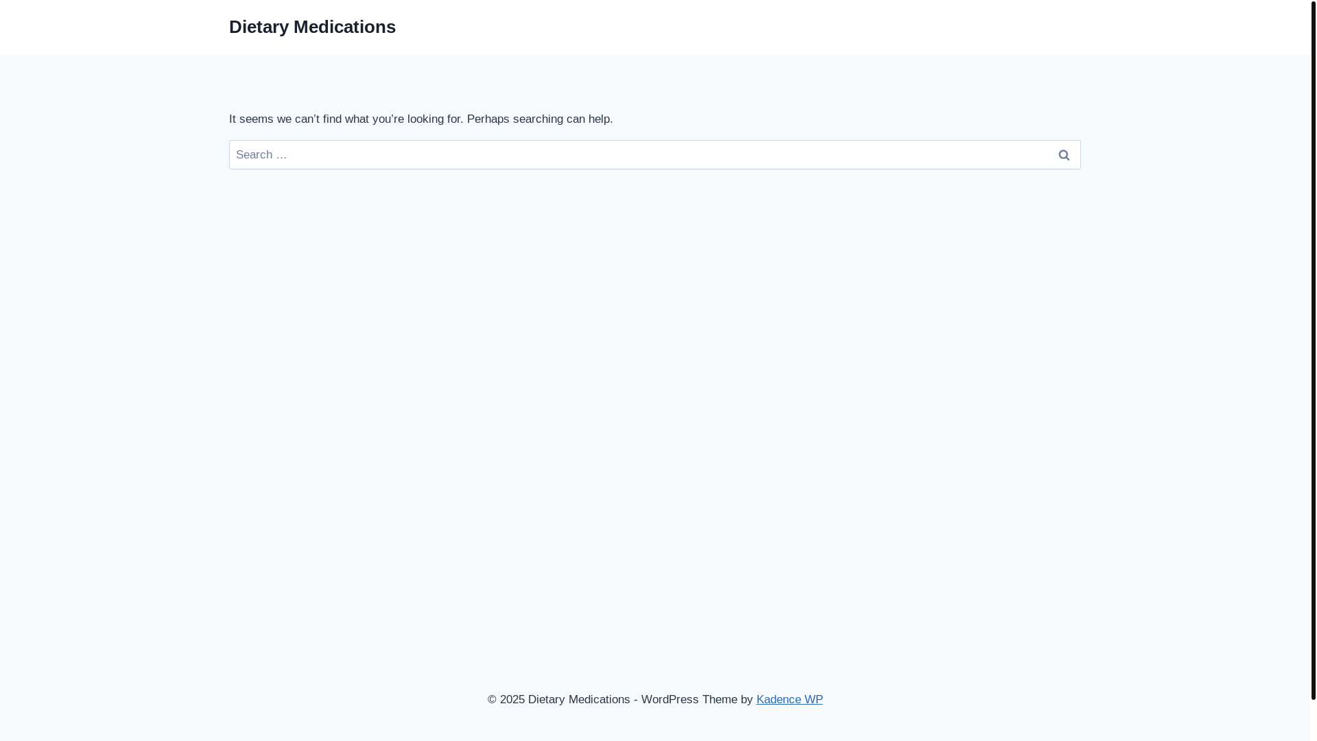 website screenshot of https://dietarymedications.com/