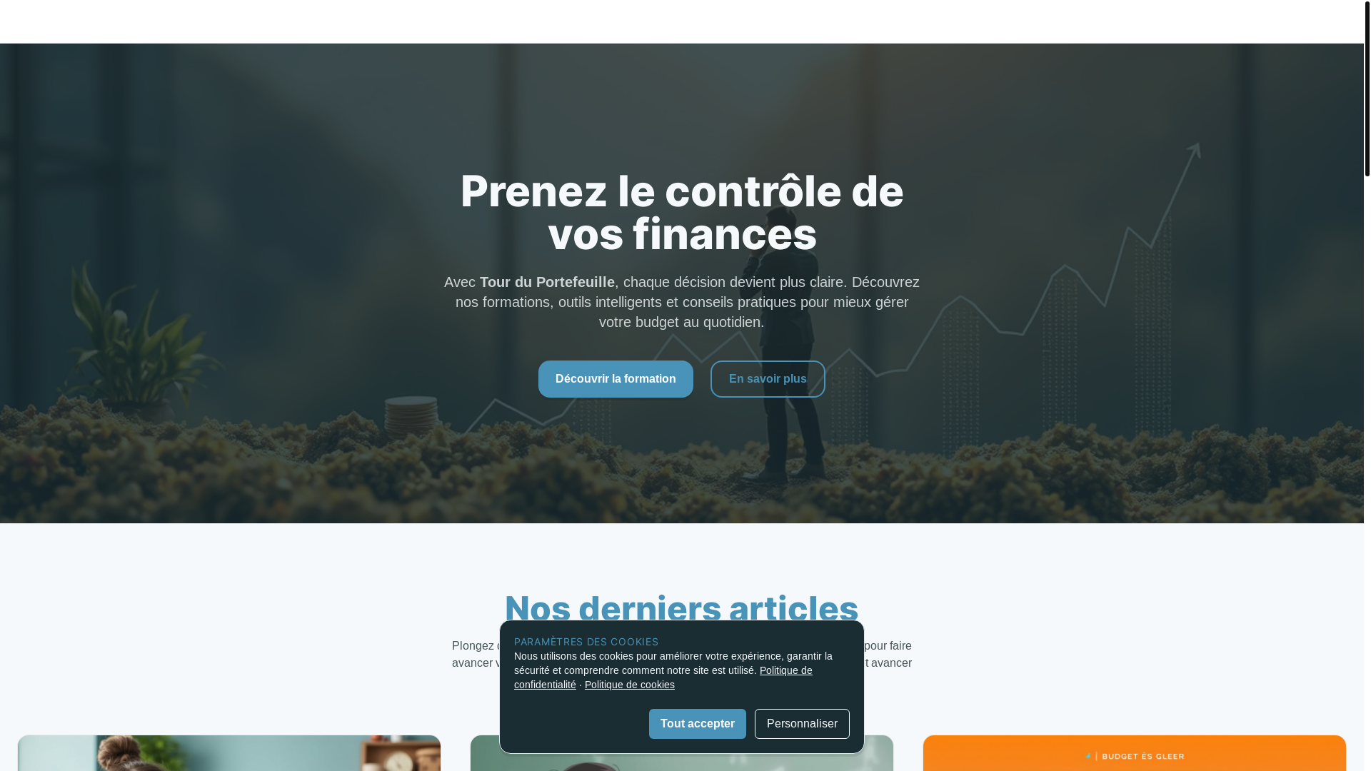 website screenshot of https://tourduportefeuille.com/