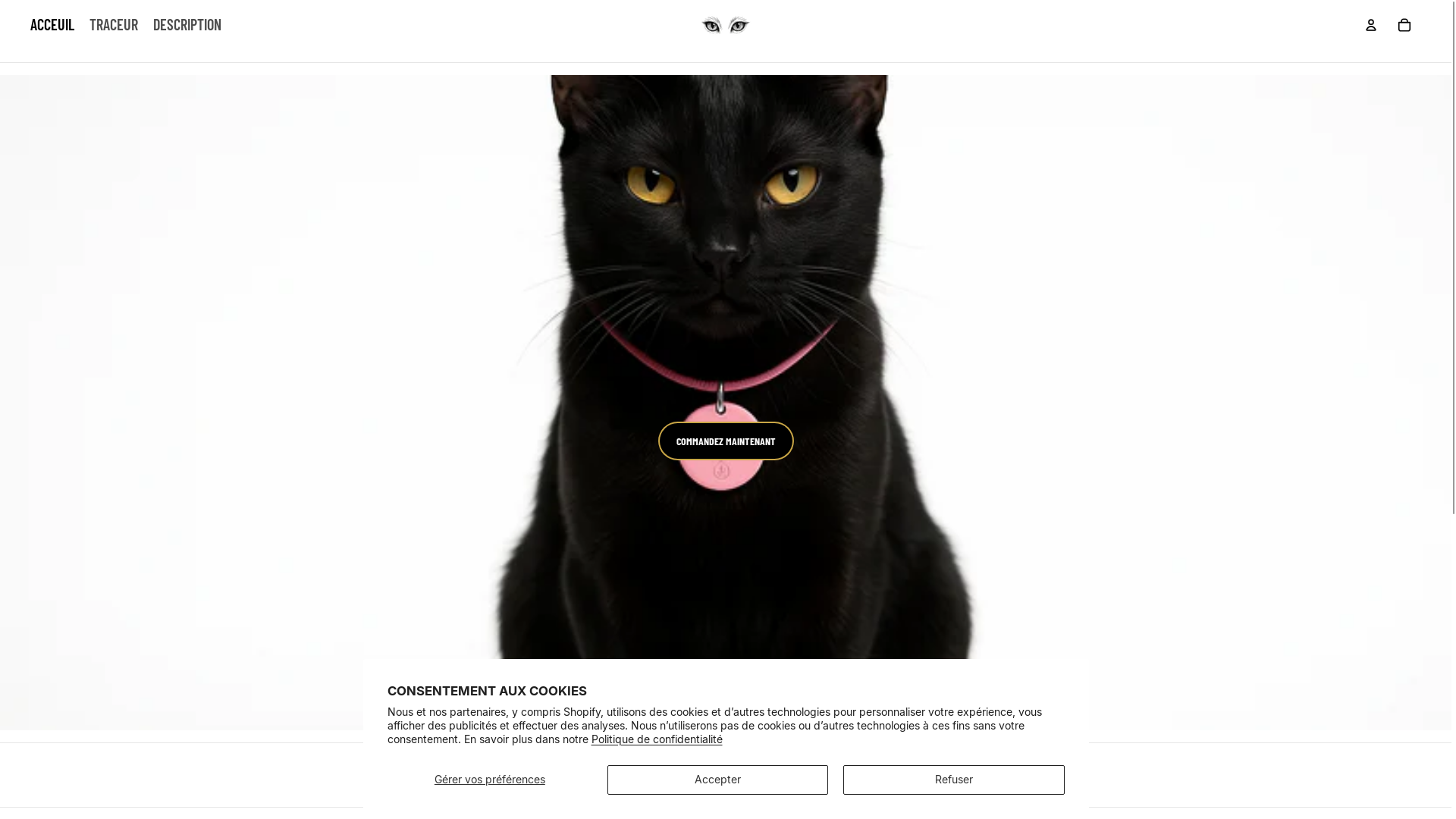 website screenshot of https://myharushop.com/