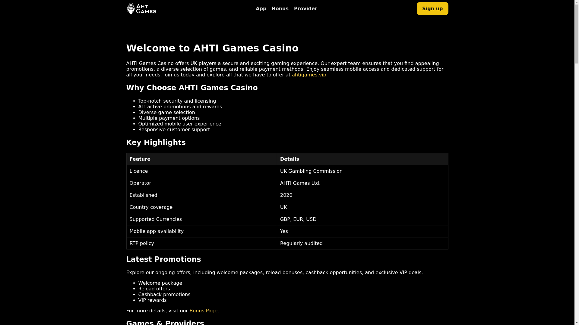 website screenshot of https://ahtigames-vip.pages.dev/