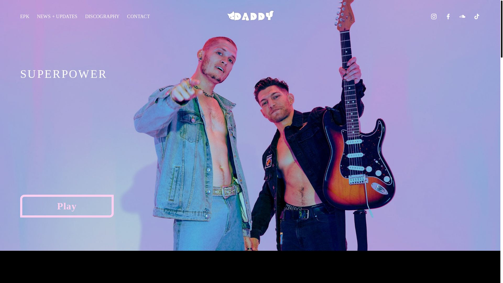 website screenshot of https://catdaddymeowsic.com/