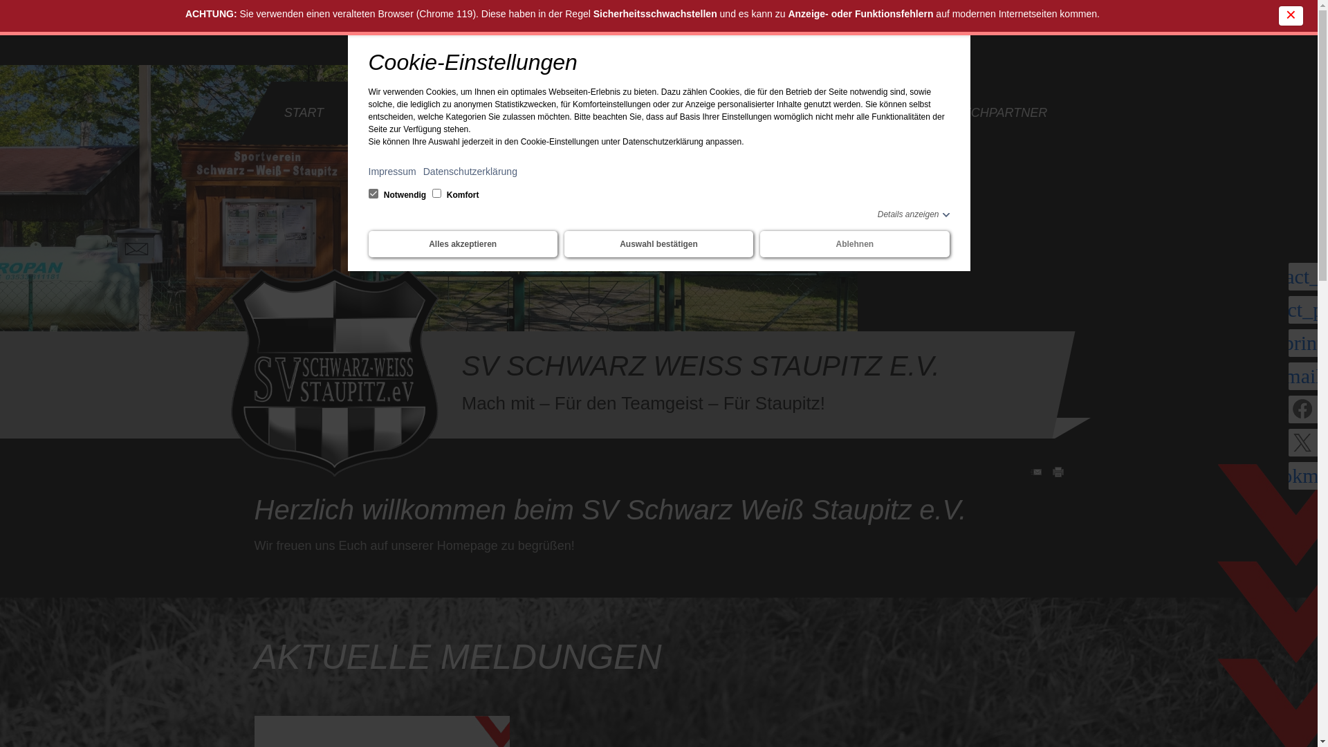 website screenshot of https://schwarz-weiss-staupitz.de/